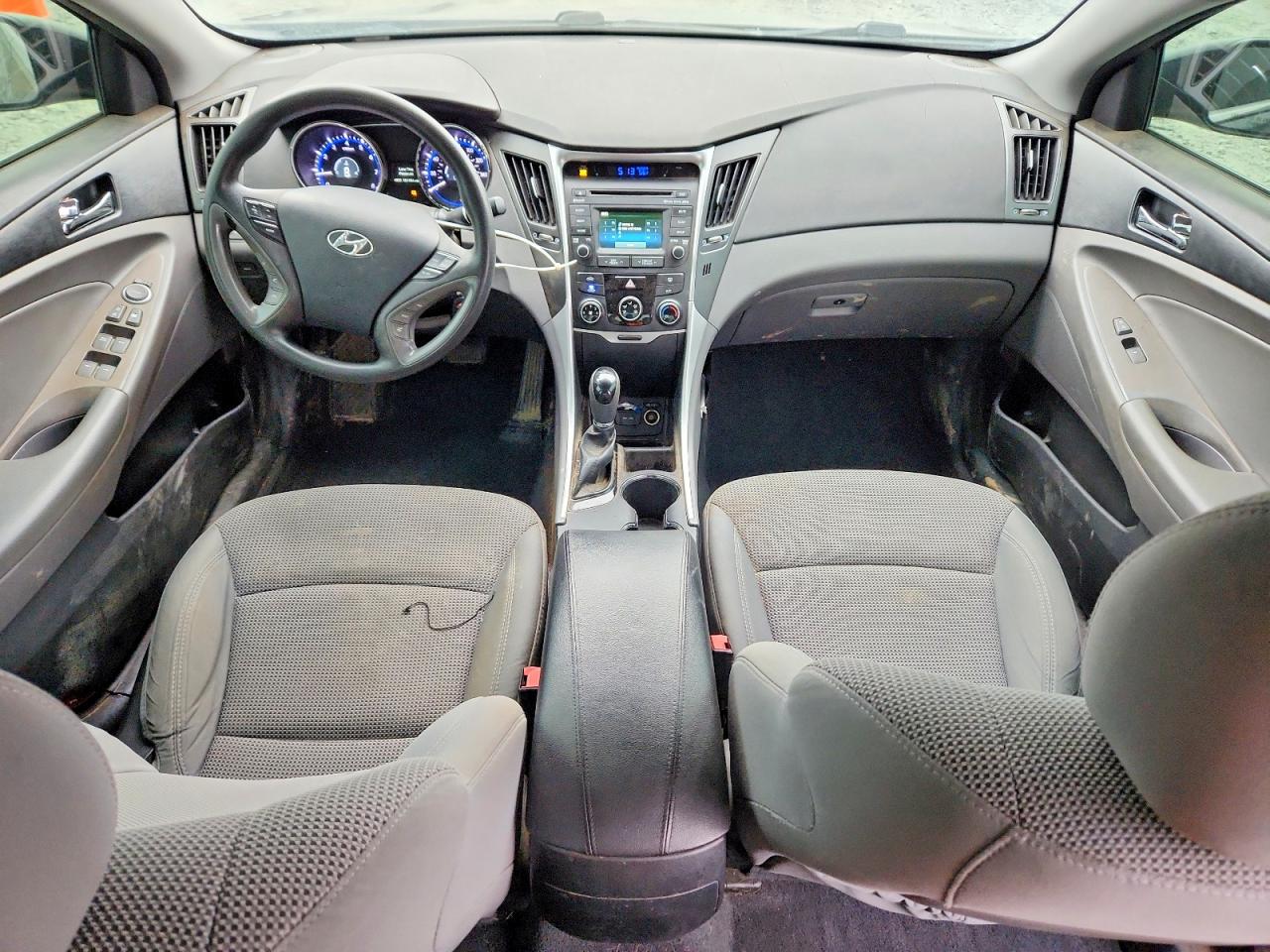 2014 Hyundai Sonata Черный vin: 5NPEB4AC9EH939836