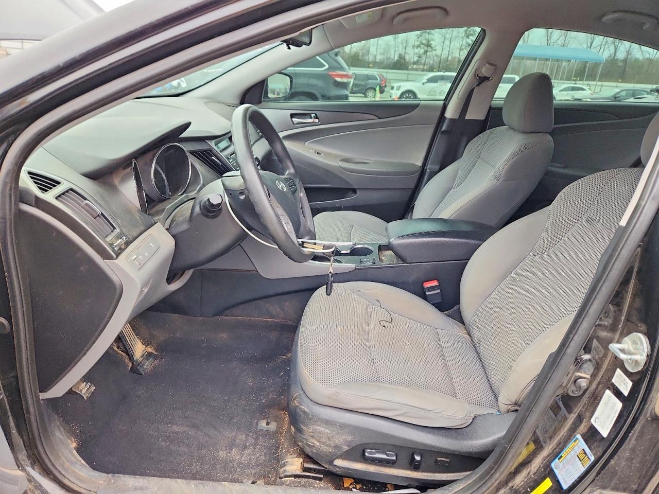 2014 Hyundai Sonata Черный vin: 5NPEB4AC9EH939836