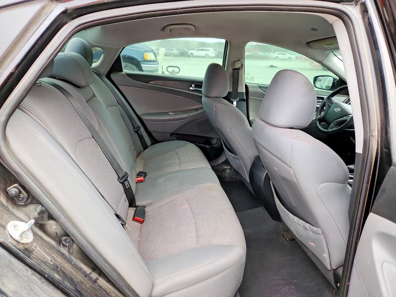2014 Hyundai Sonata Черный vin: 5NPEB4AC9EH939836