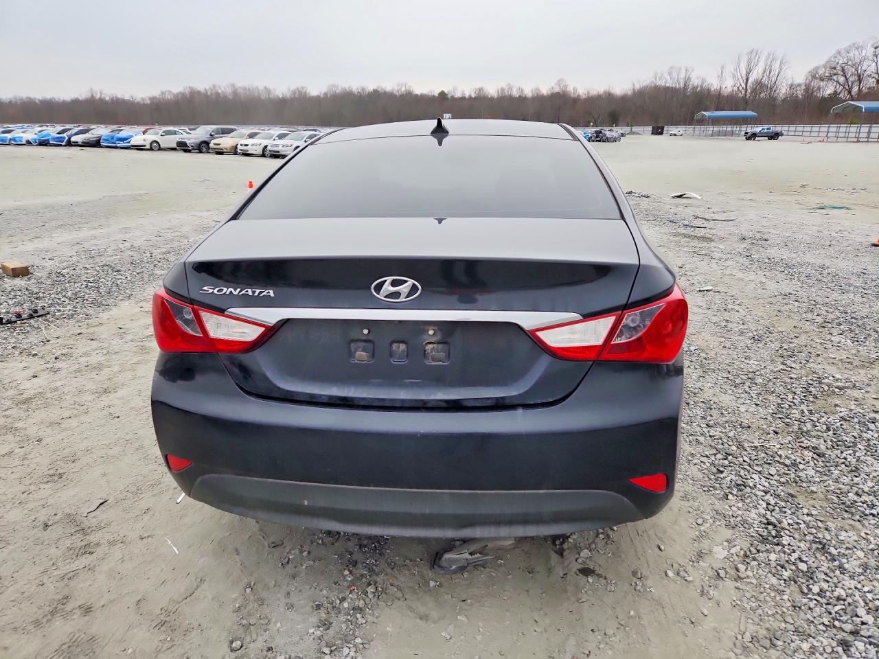 2014 Hyundai Sonata Черный vin: 5NPEB4AC9EH939836