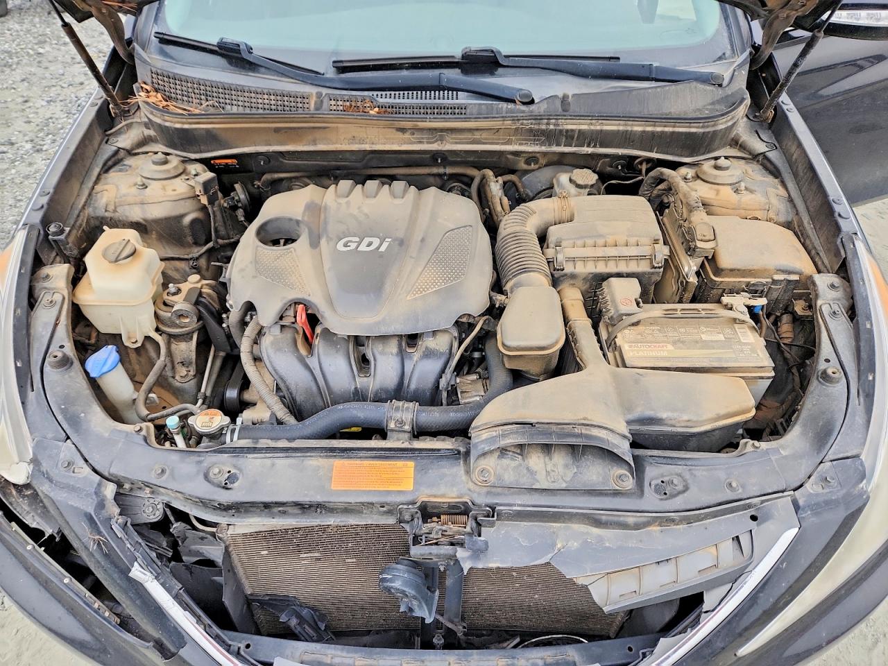 2014 Hyundai Sonata Черный vin: 5NPEB4AC9EH939836