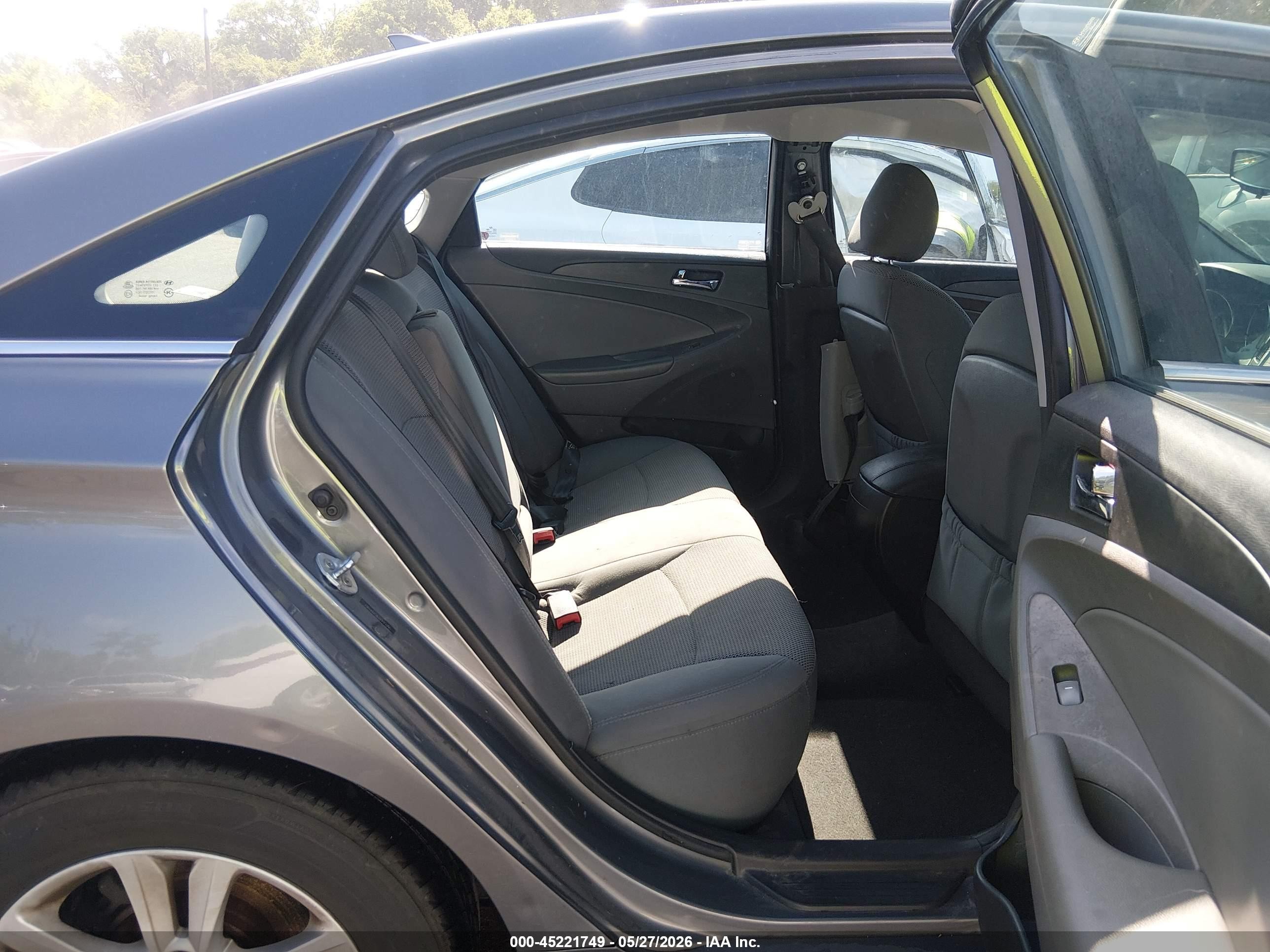2014 Hyundai Sonata Gls Gray vin: 5NPEB4AC9EH941067