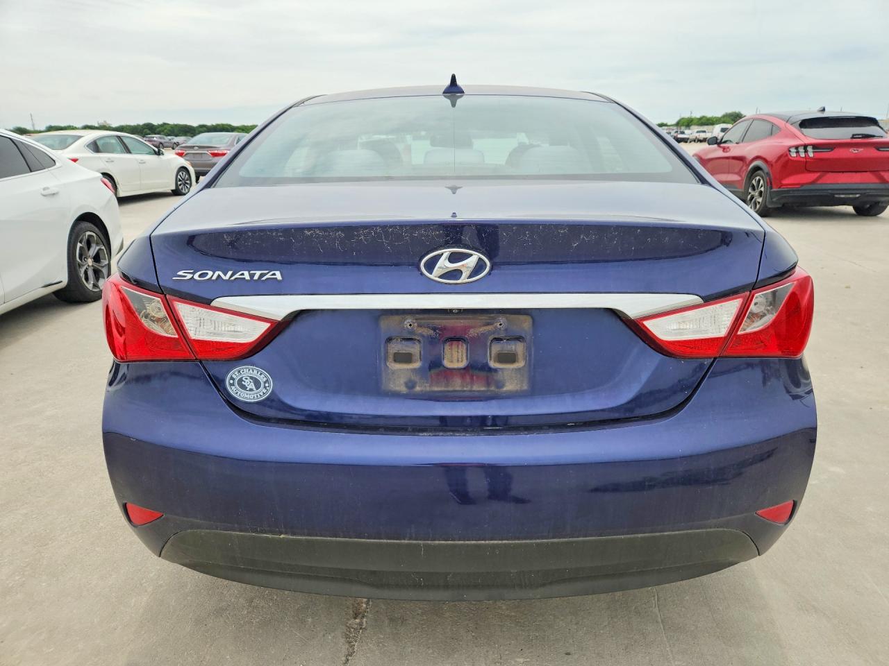 2014 Hyundai Sonata Gls Blue vin: 5NPEB4AC9EH941490