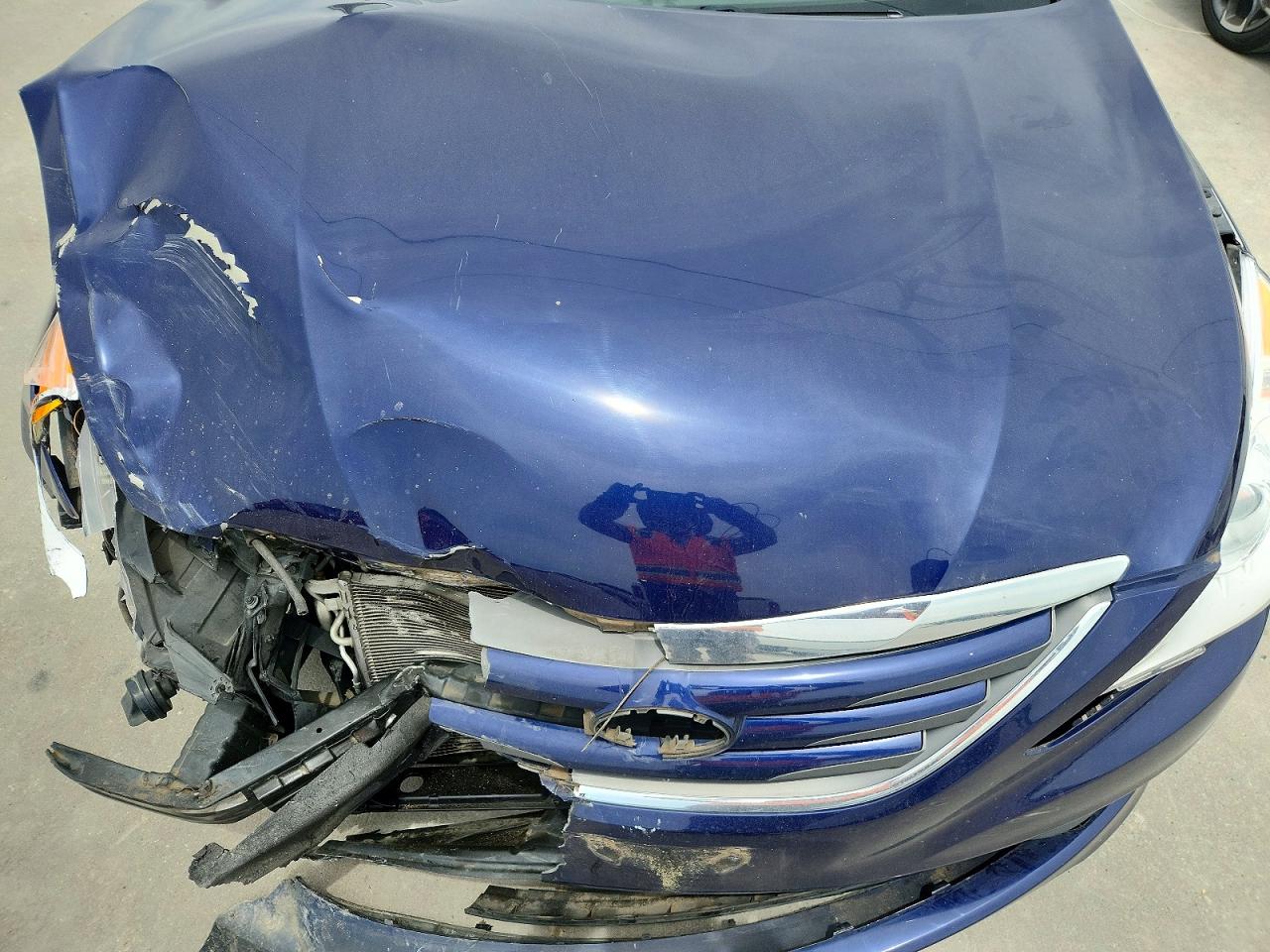 2014 Hyundai Sonata Gls Blue vin: 5NPEB4AC9EH941490