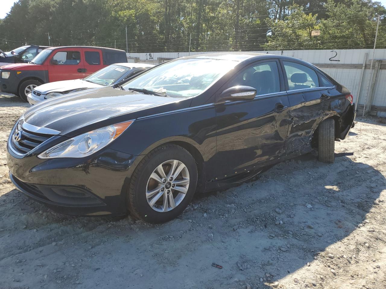 2014 Hyundai Sonata Gls Black vin: 5NPEB4AC9EH944387