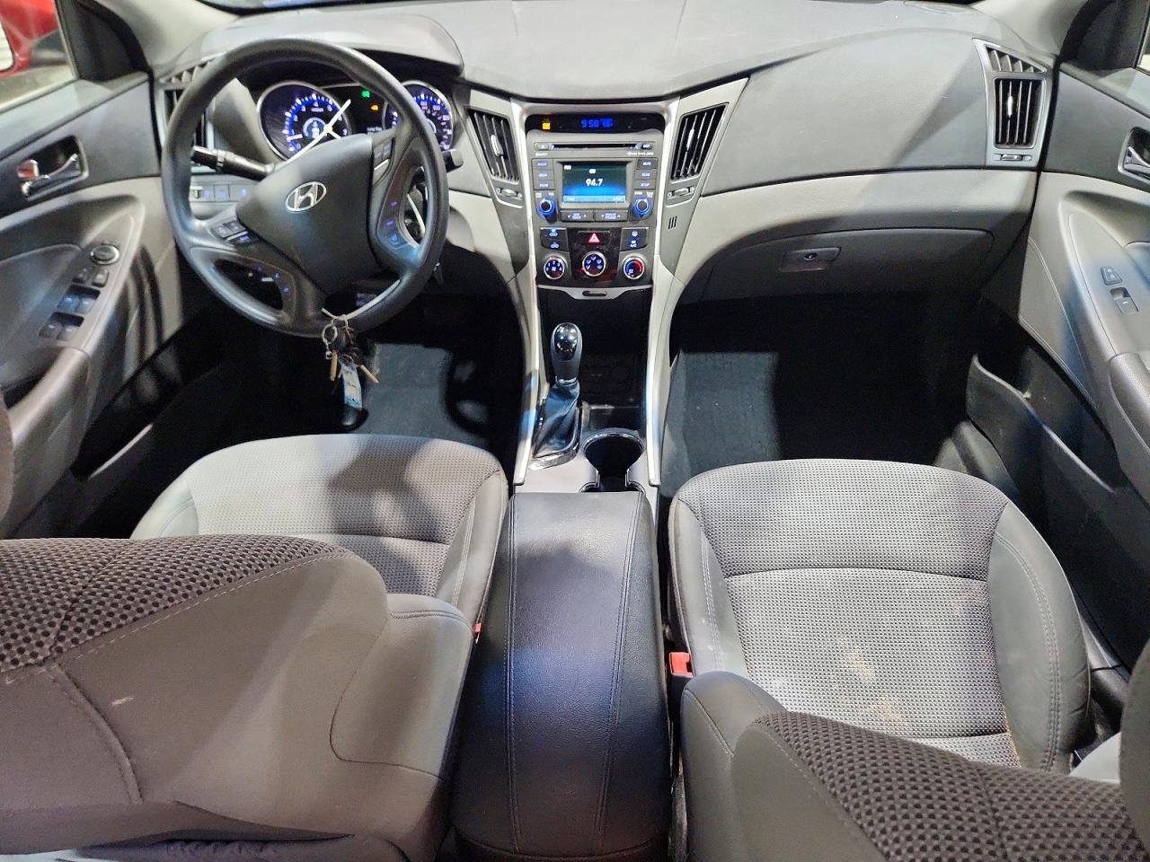 2014 Hyundai Sonata Gls Red vin: 5NPEB4AC9EH946074