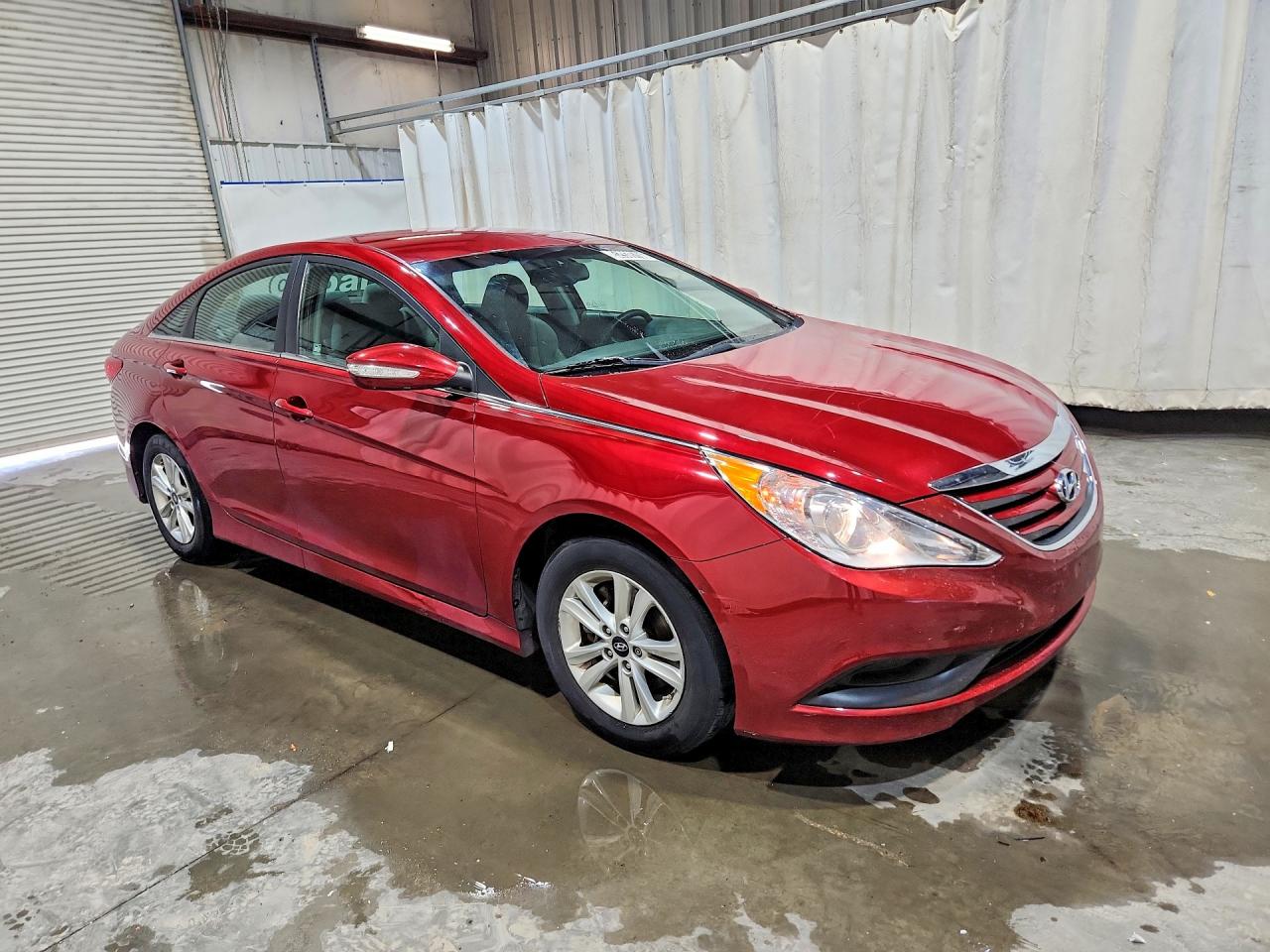 2014 Hyundai Sonata Gls Red vin: 5NPEB4AC9EH946074