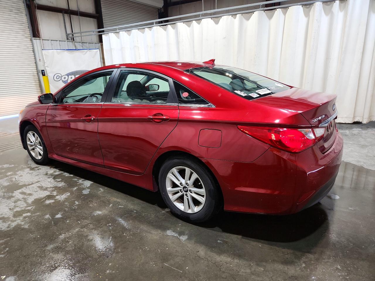 2014 Hyundai Sonata Gls Red vin: 5NPEB4AC9EH946074