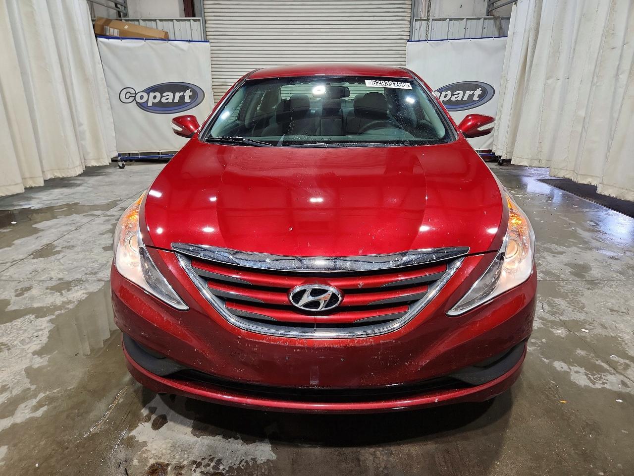 2014 Hyundai Sonata Gls Red vin: 5NPEB4AC9EH946074