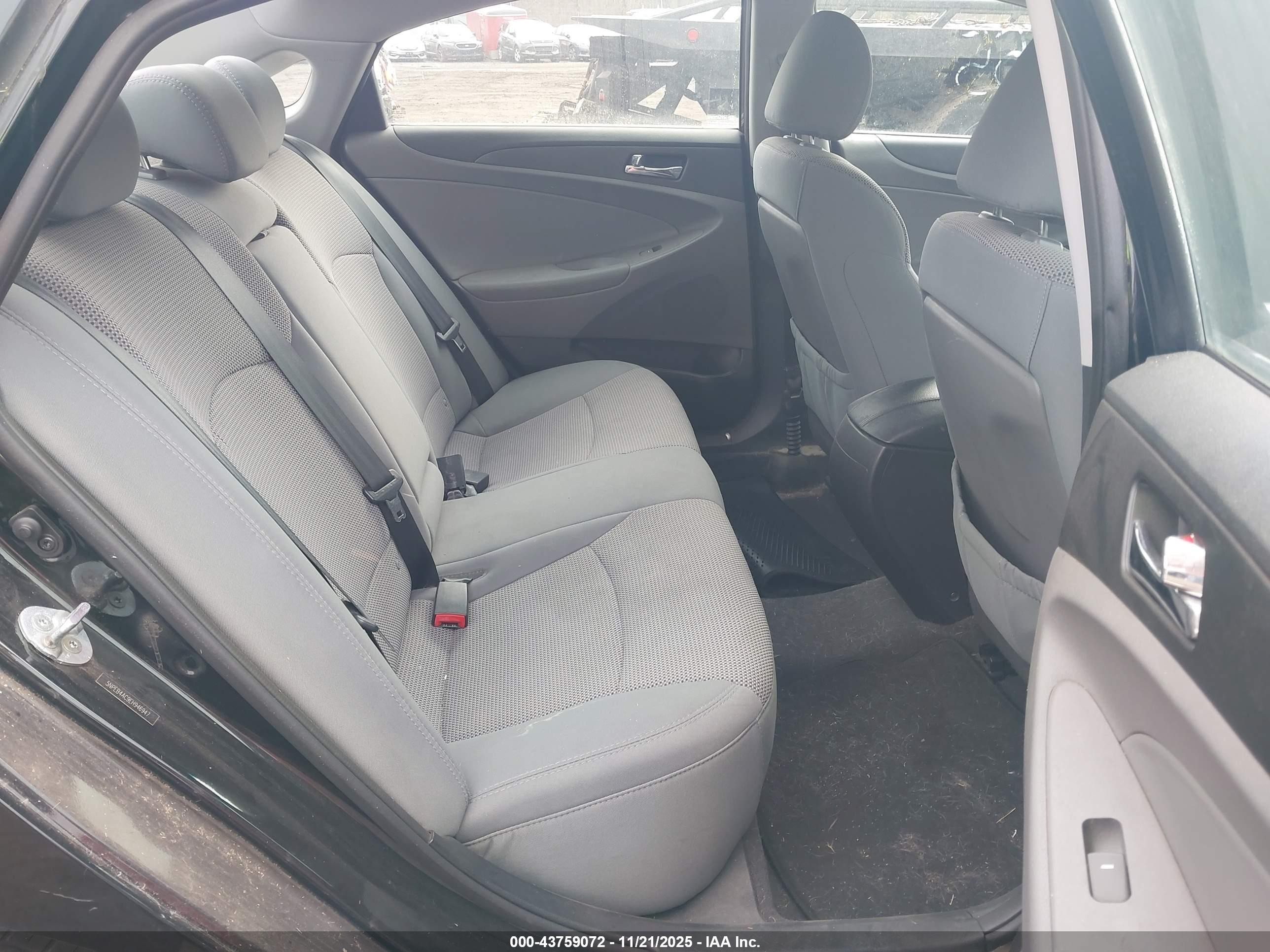 2014 Hyundai Sonata Gls Black vin: 5NPEB4AC9EH946947