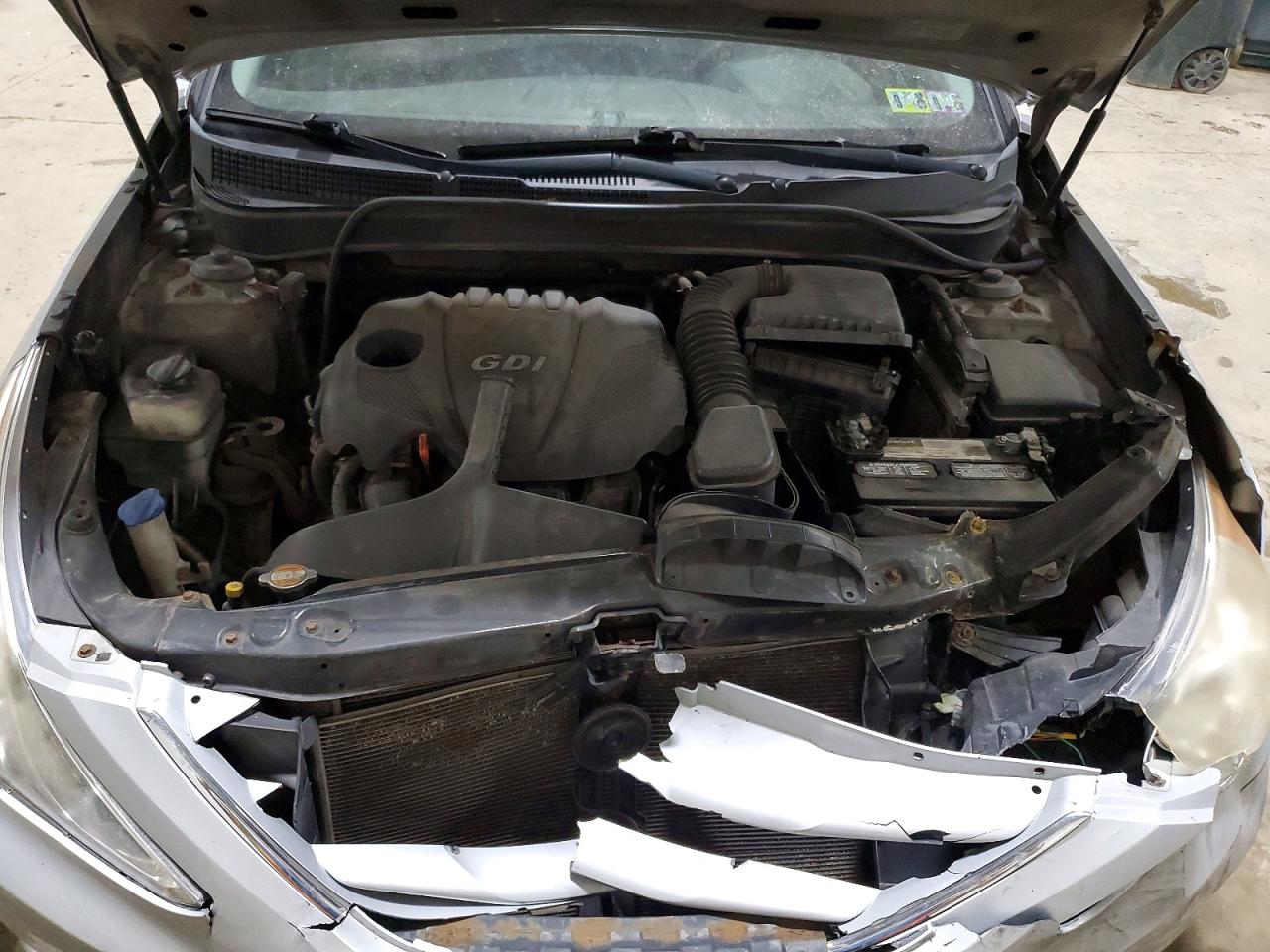 2011 Hyundai Sonata Gls Серебряный vin: 5NPEB4ACXBH014526