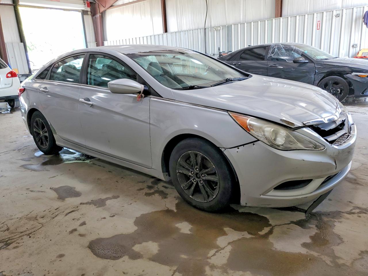 2011 Hyundai Sonata Gls Серебряный vin: 5NPEB4ACXBH014526