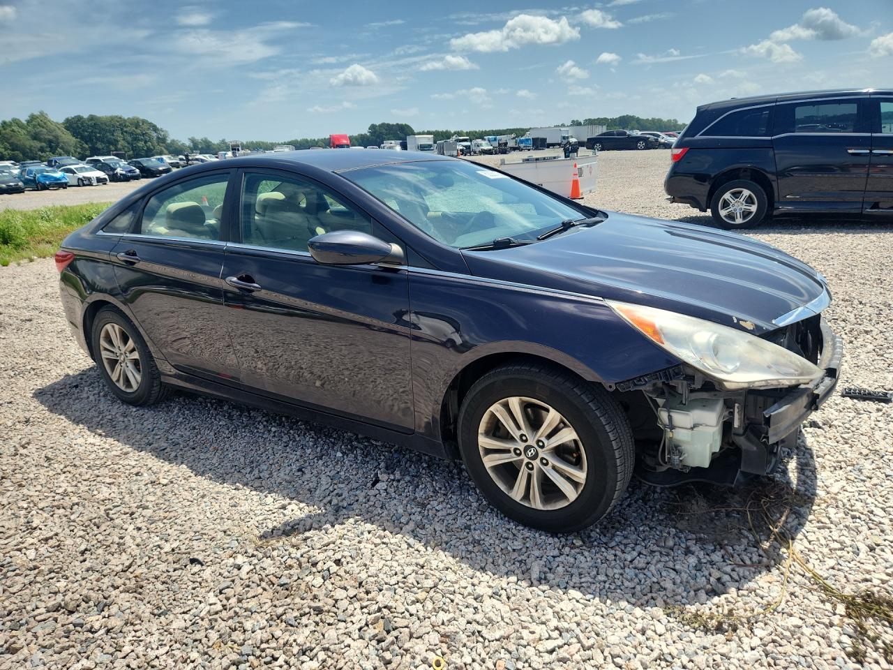 2011 Hyundai Sonata Gls Black vin: 5NPEB4ACXBH015563