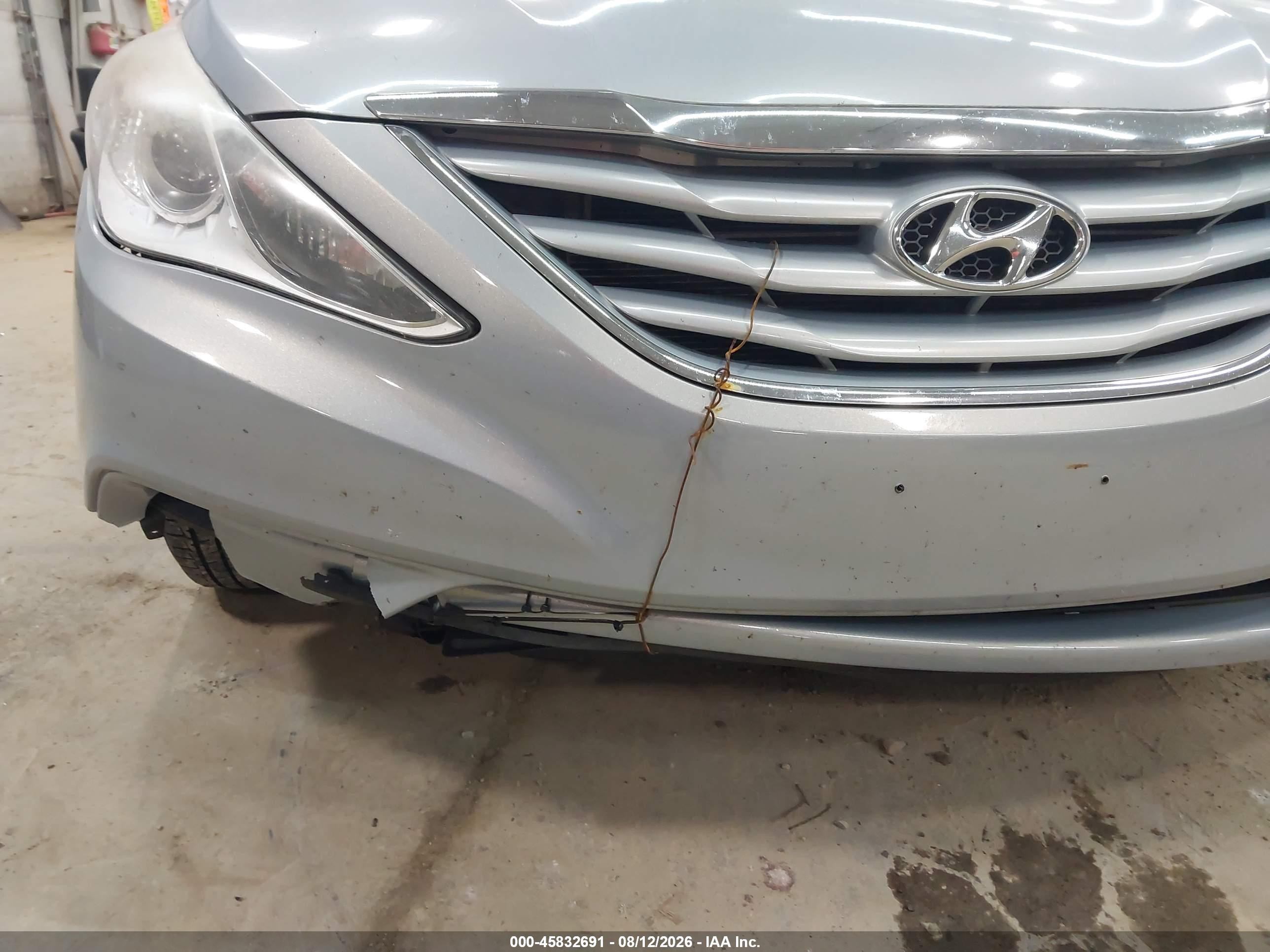 2011 Hyundai Sonata Gls Silver vin: 5NPEB4ACXBH030371
