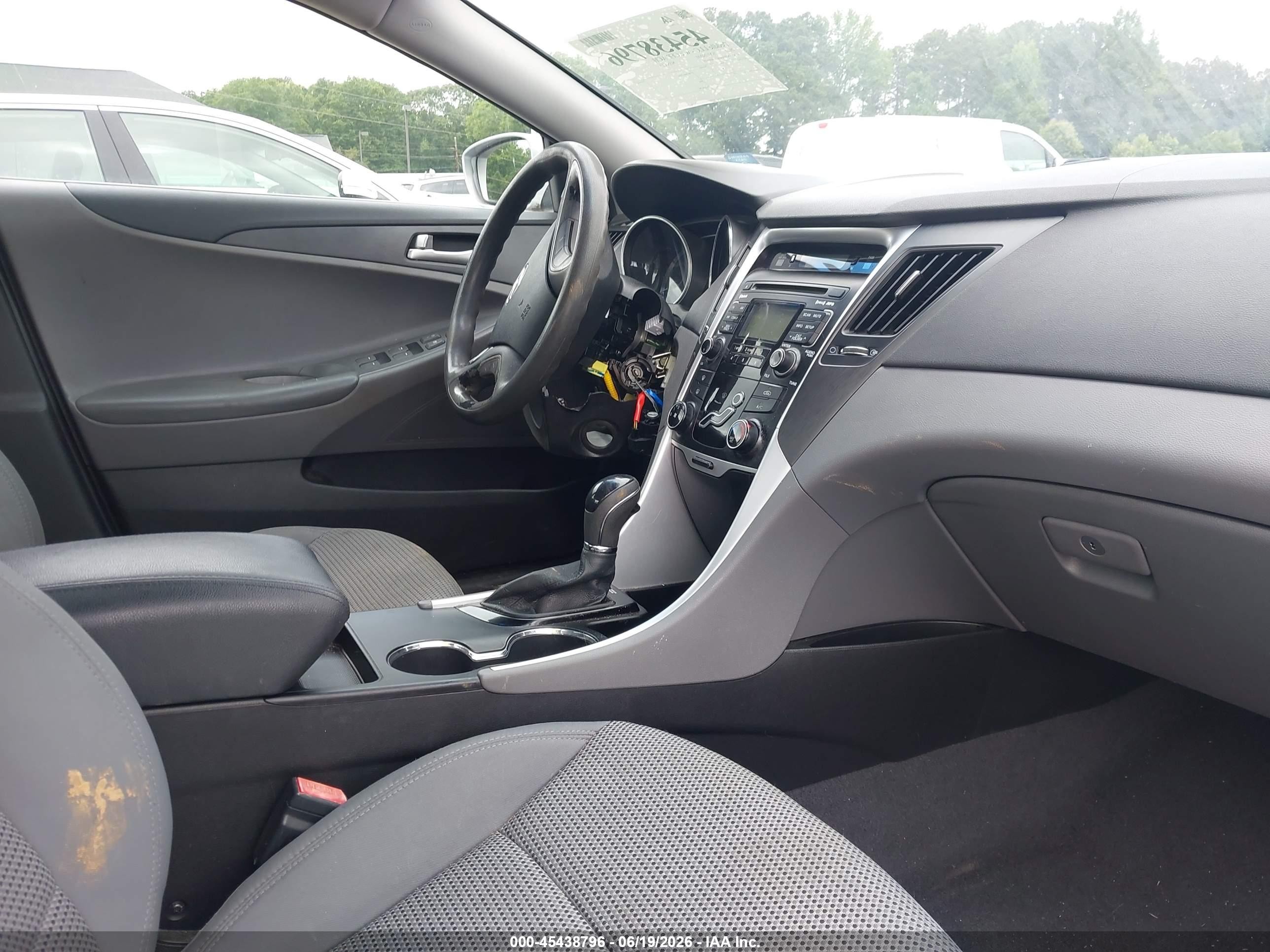 2011 Hyundai Sonata Gls Silver vin: 5NPEB4ACXBH043511