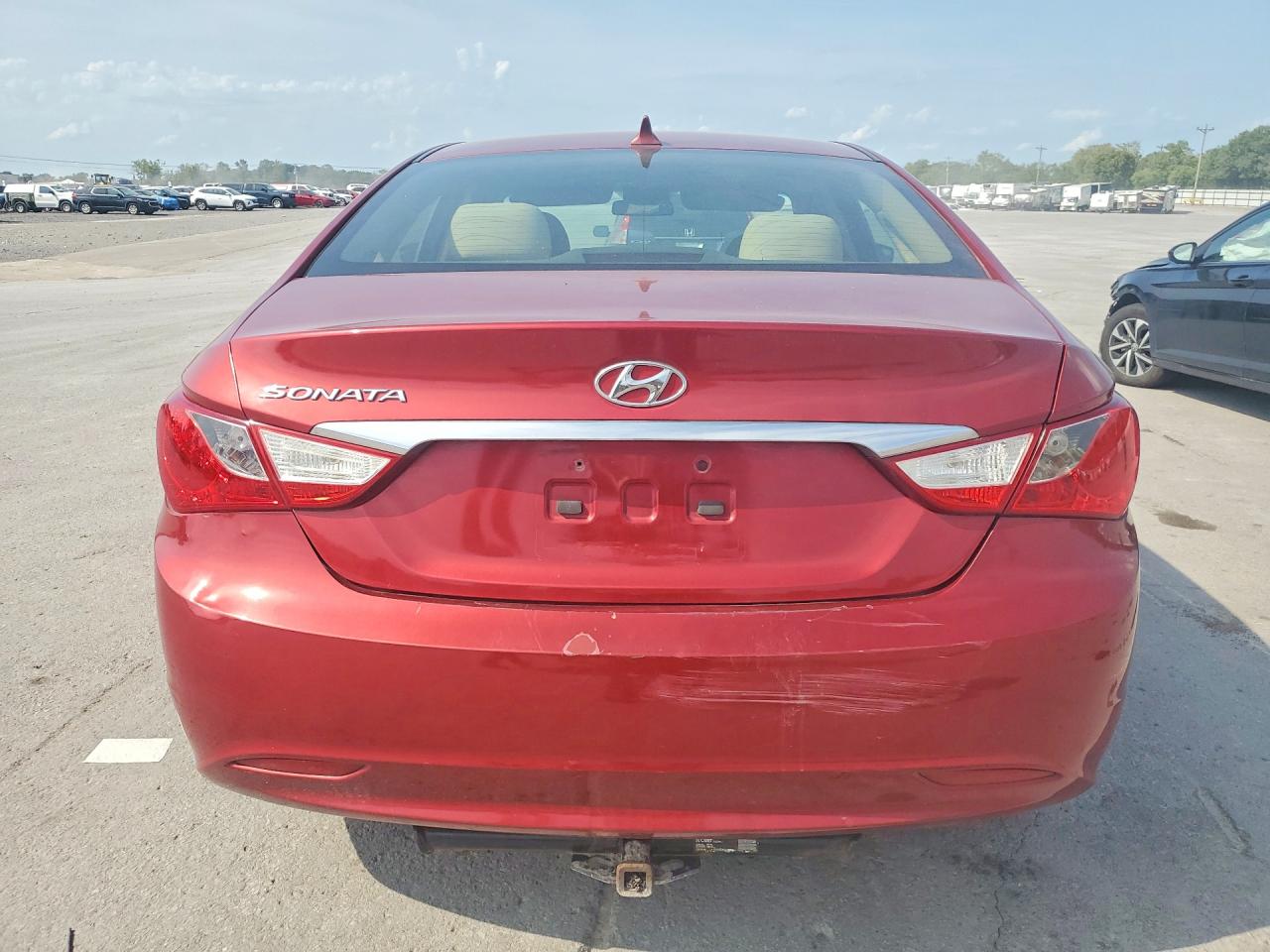 2011 Hyundai Sonata Gls Red vin: 5NPEB4ACXBH052161