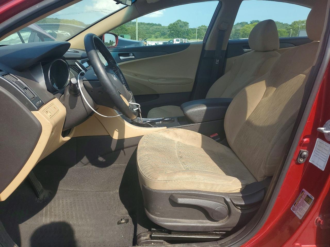 2011 Hyundai Sonata Gls Red vin: 5NPEB4ACXBH052161