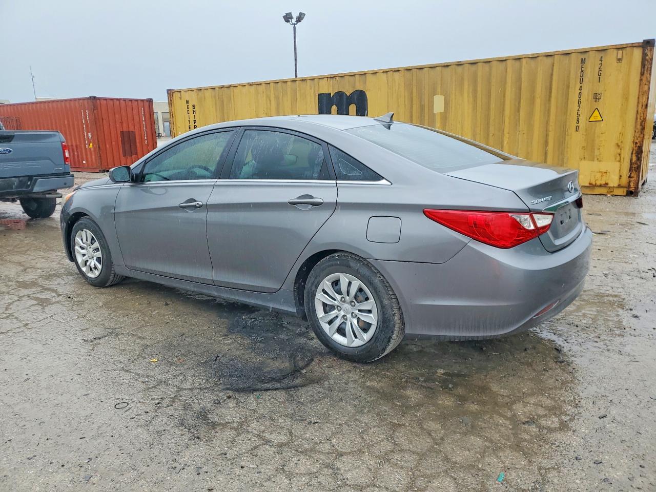 2011 Hyundai Sonata Gls Gray vin: 5NPEB4ACXBH064858