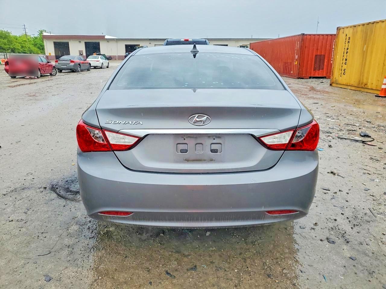 2011 Hyundai Sonata Gls Gray vin: 5NPEB4ACXBH064858