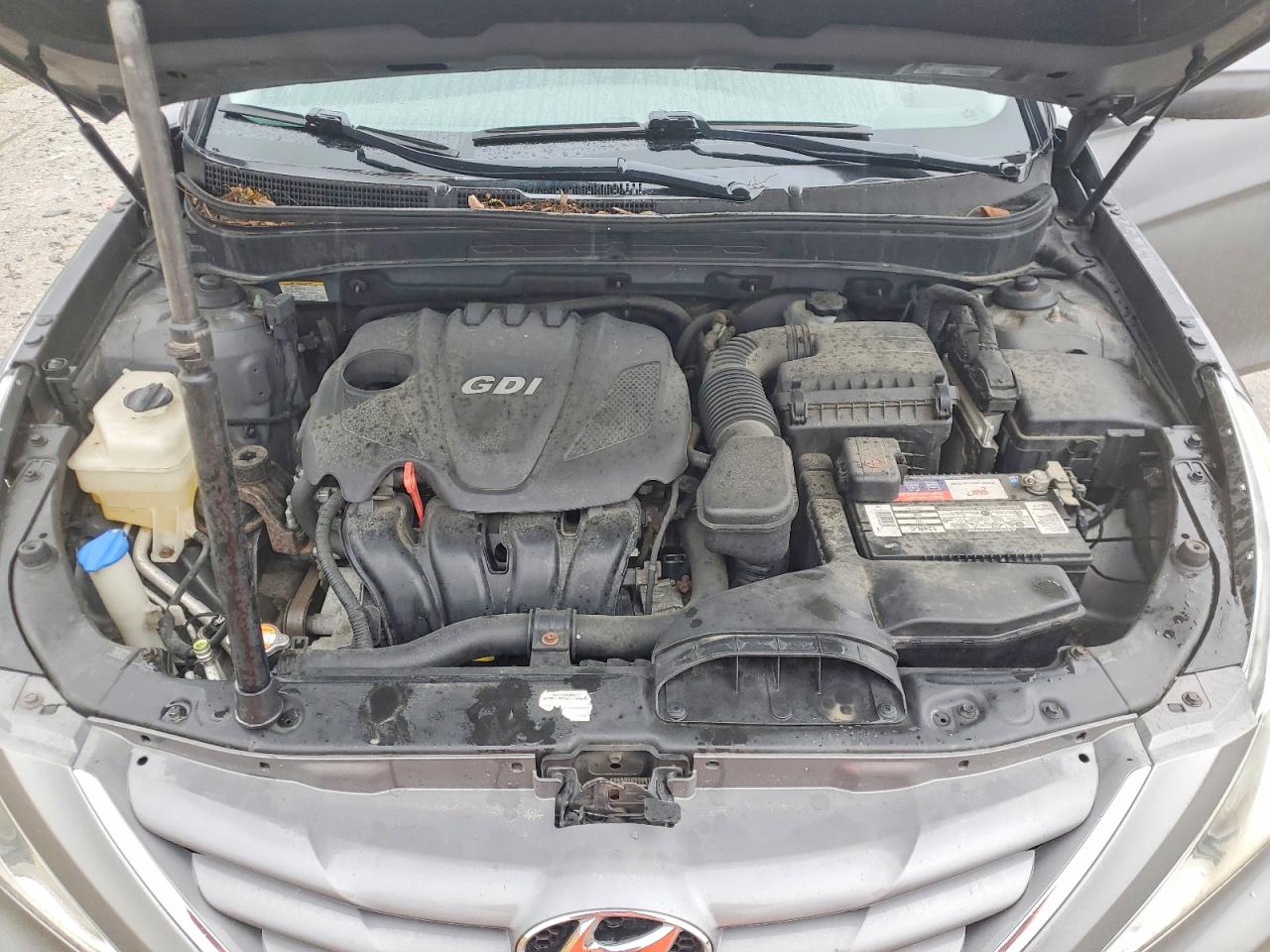 2011 Hyundai Sonata Gls Gray vin: 5NPEB4ACXBH064858