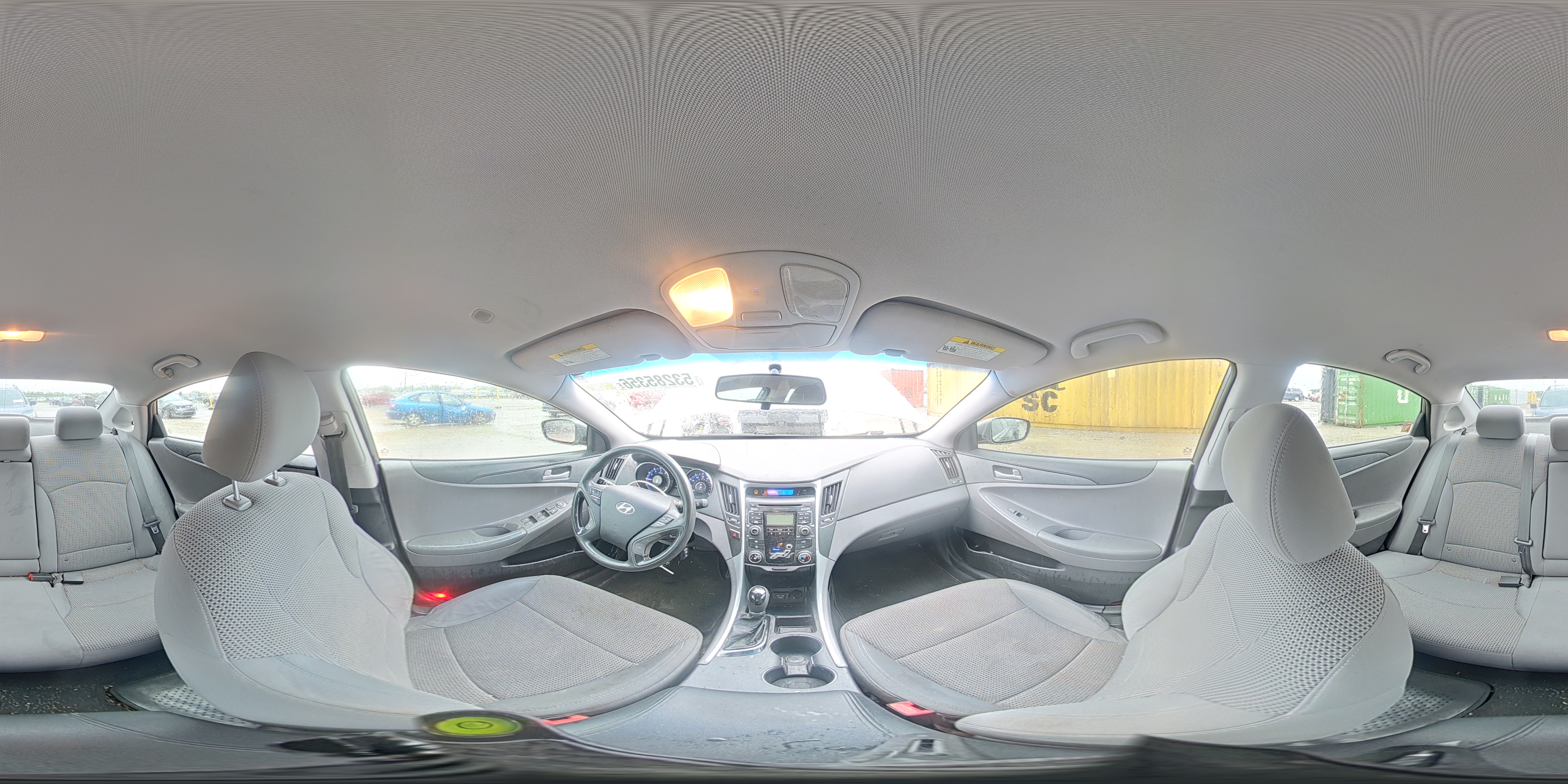 2011 Hyundai Sonata Gls Gray vin: 5NPEB4ACXBH064858