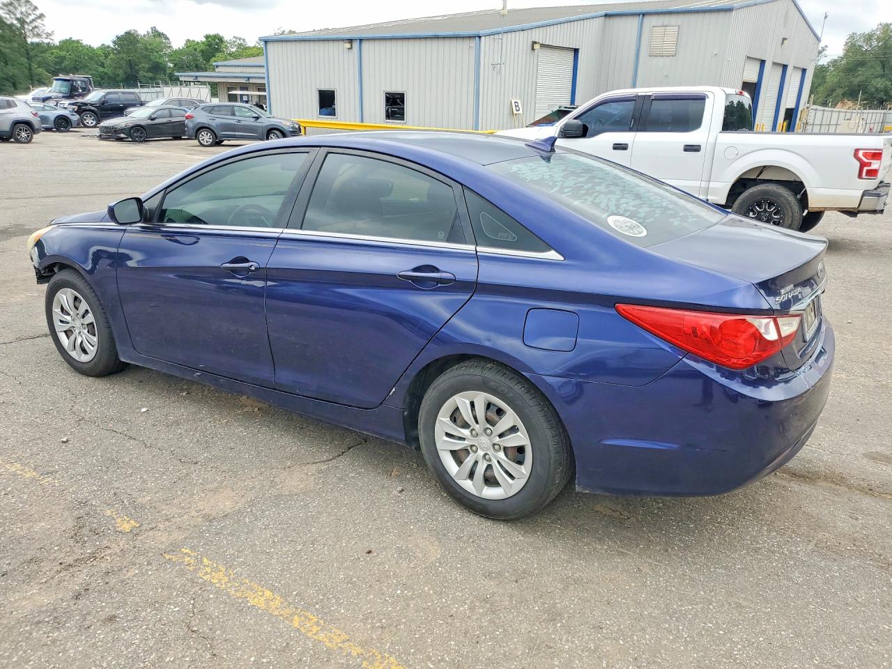 2011 Hyundai Sonata Gls Blue vin: 5NPEB4ACXBH066190