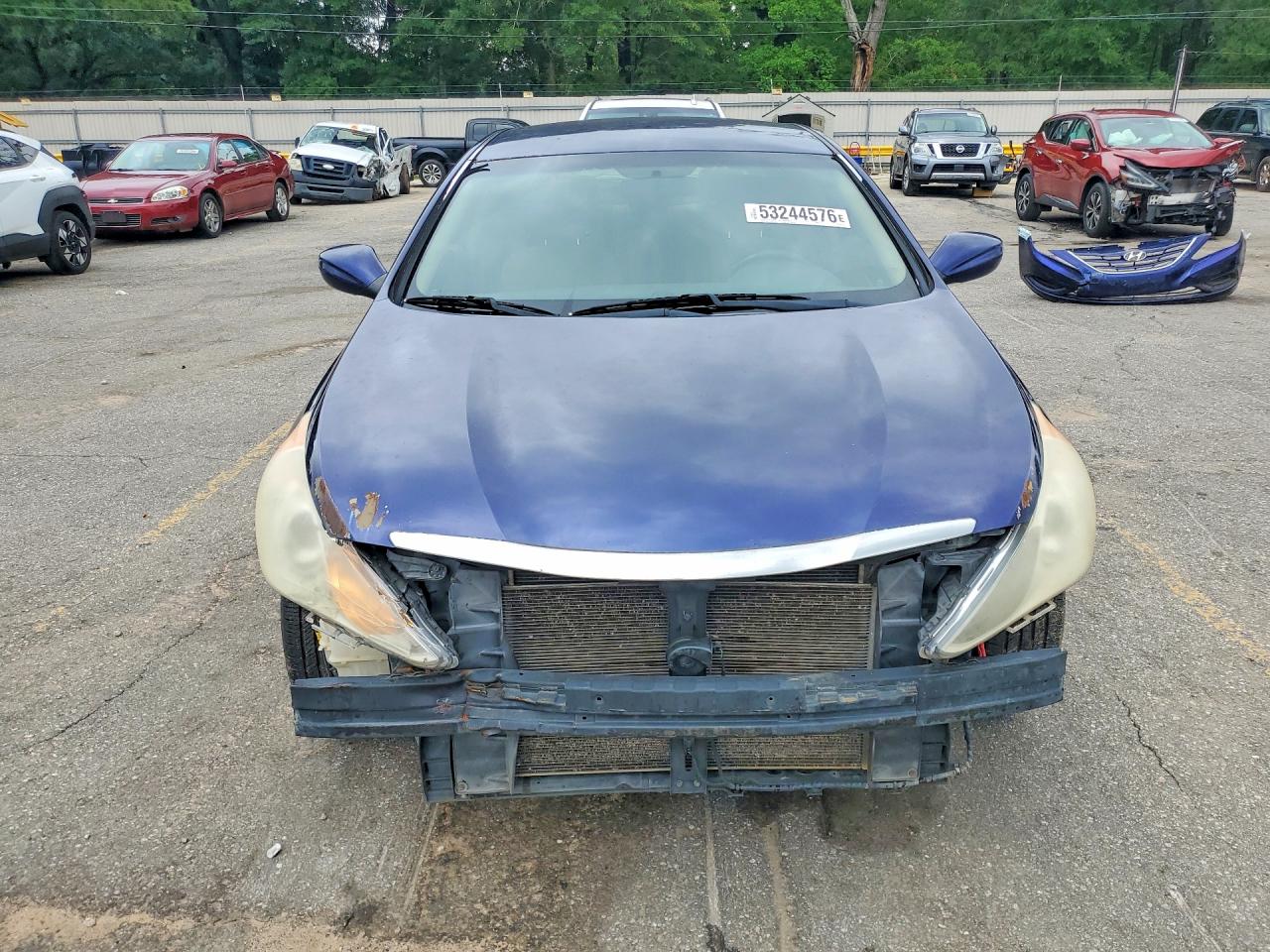 2011 Hyundai Sonata Gls Blue vin: 5NPEB4ACXBH066190