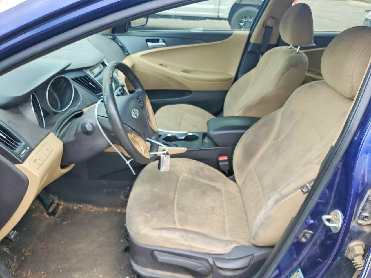2011 Hyundai Sonata Gls Blue vin: 5NPEB4ACXBH066190