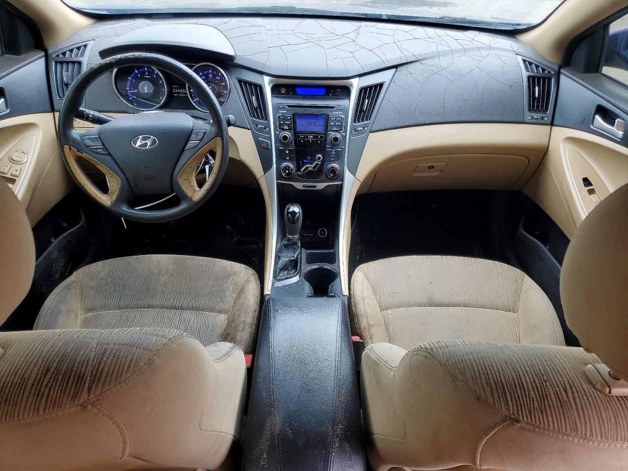 2011 Hyundai Sonata Gls Blue vin: 5NPEB4ACXBH066190