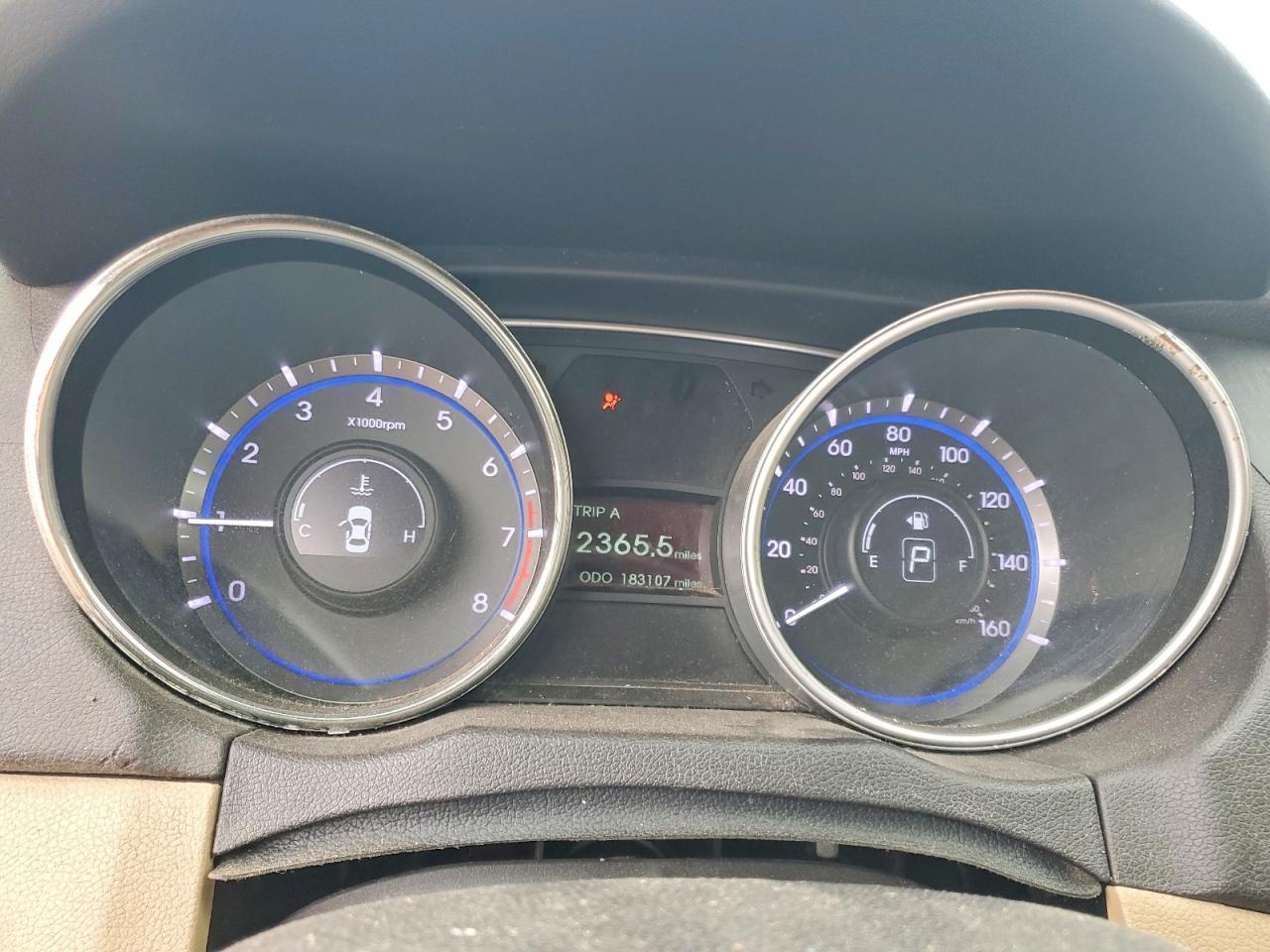 2011 Hyundai Sonata Gls Blue vin: 5NPEB4ACXBH066190