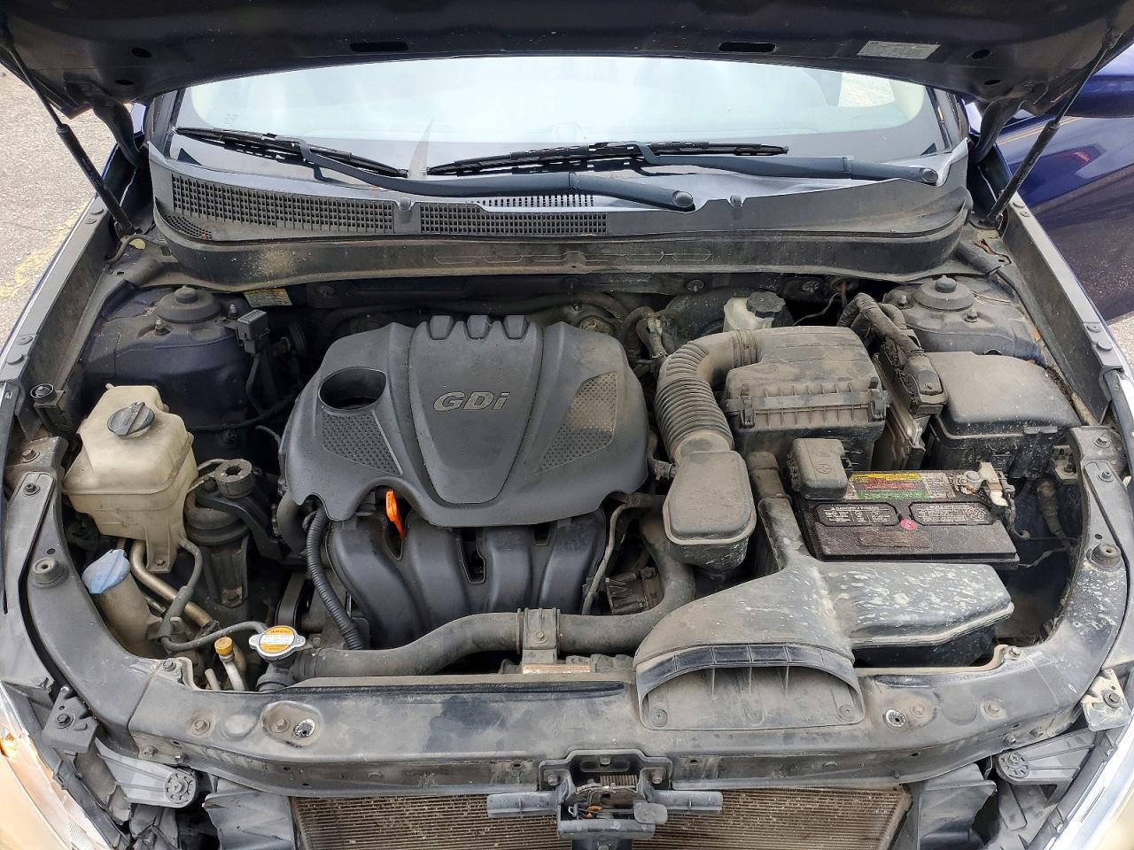 2011 Hyundai Sonata Gls Blue vin: 5NPEB4ACXBH066190