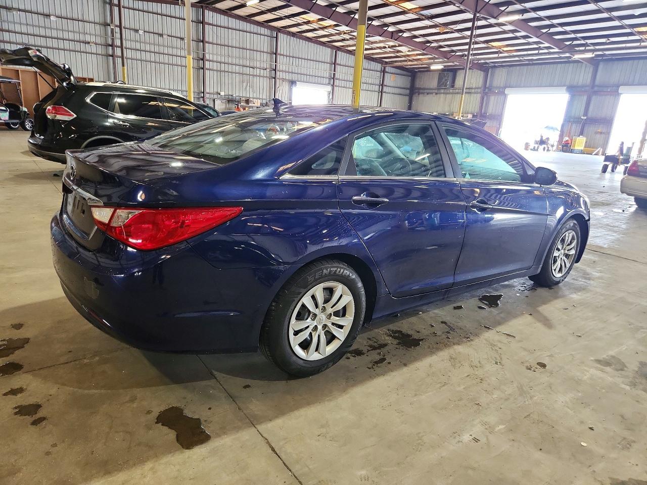 2011 Hyundai Sonata Gls Blue vin: 5NPEB4ACXBH072278