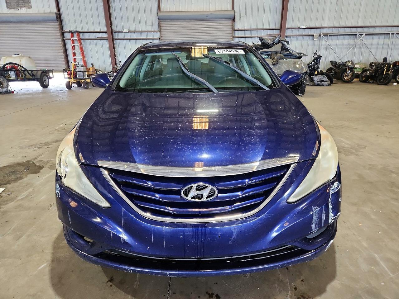 2011 Hyundai Sonata Gls Blue vin: 5NPEB4ACXBH072278
