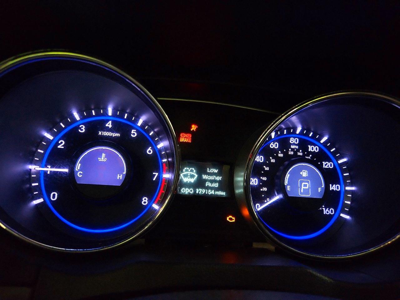 2011 Hyundai Sonata Gls Blue vin: 5NPEB4ACXBH072278