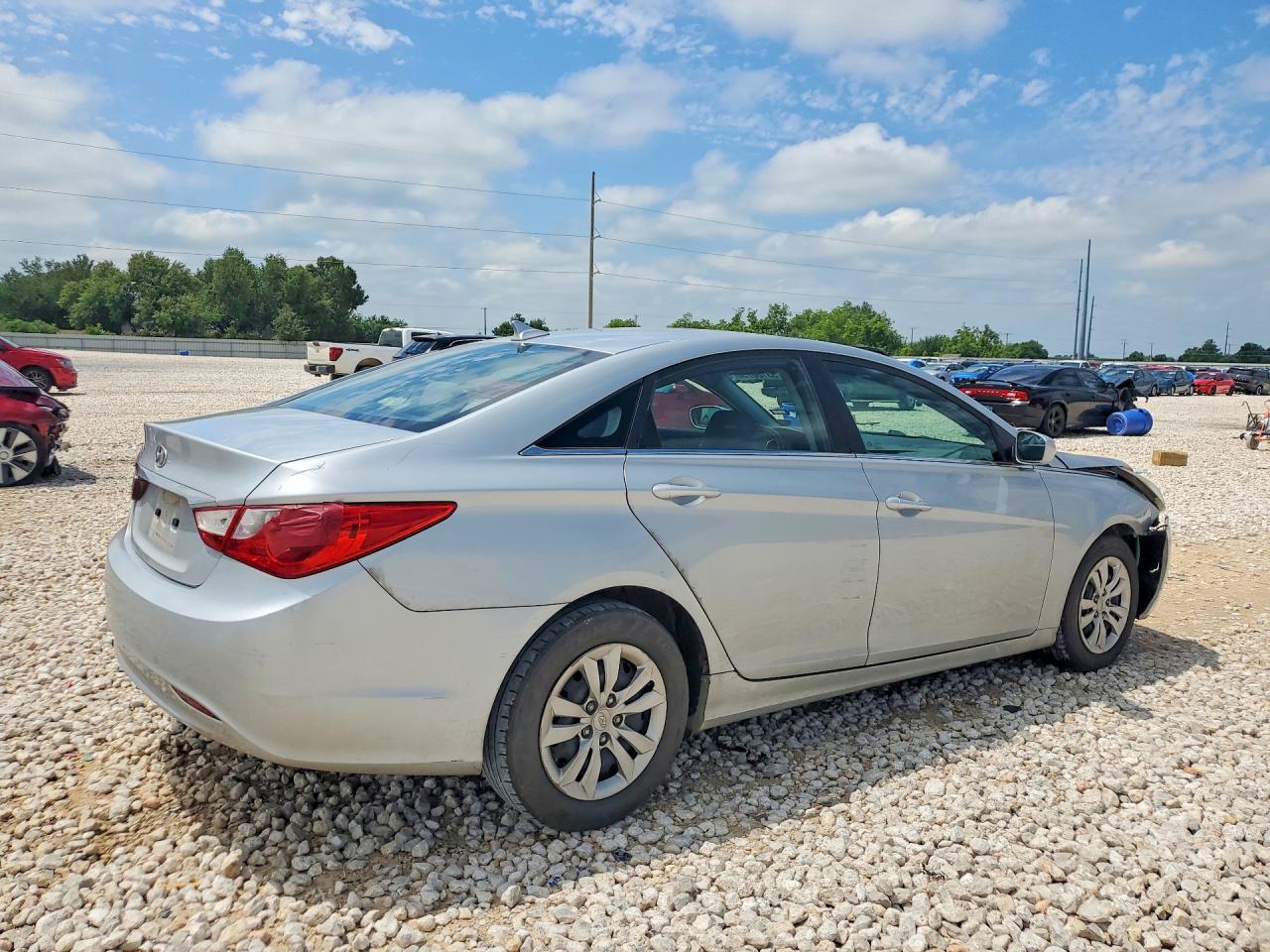2011 Hyundai Sonata Gls Серебряный vin: 5NPEB4ACXBH075603