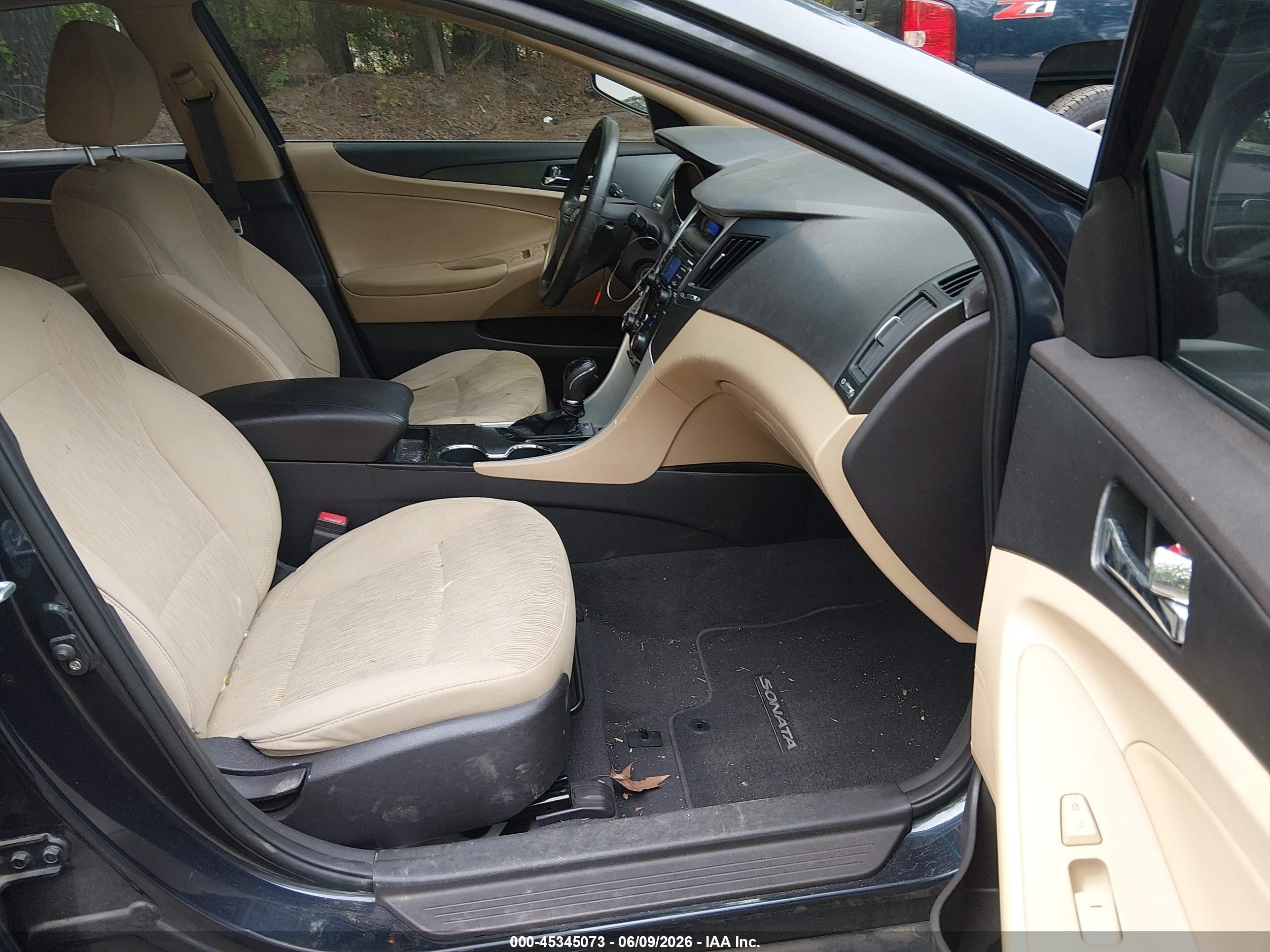 2011 Hyundai Sonata Gls Blue vin: 5NPEB4ACXBH085967