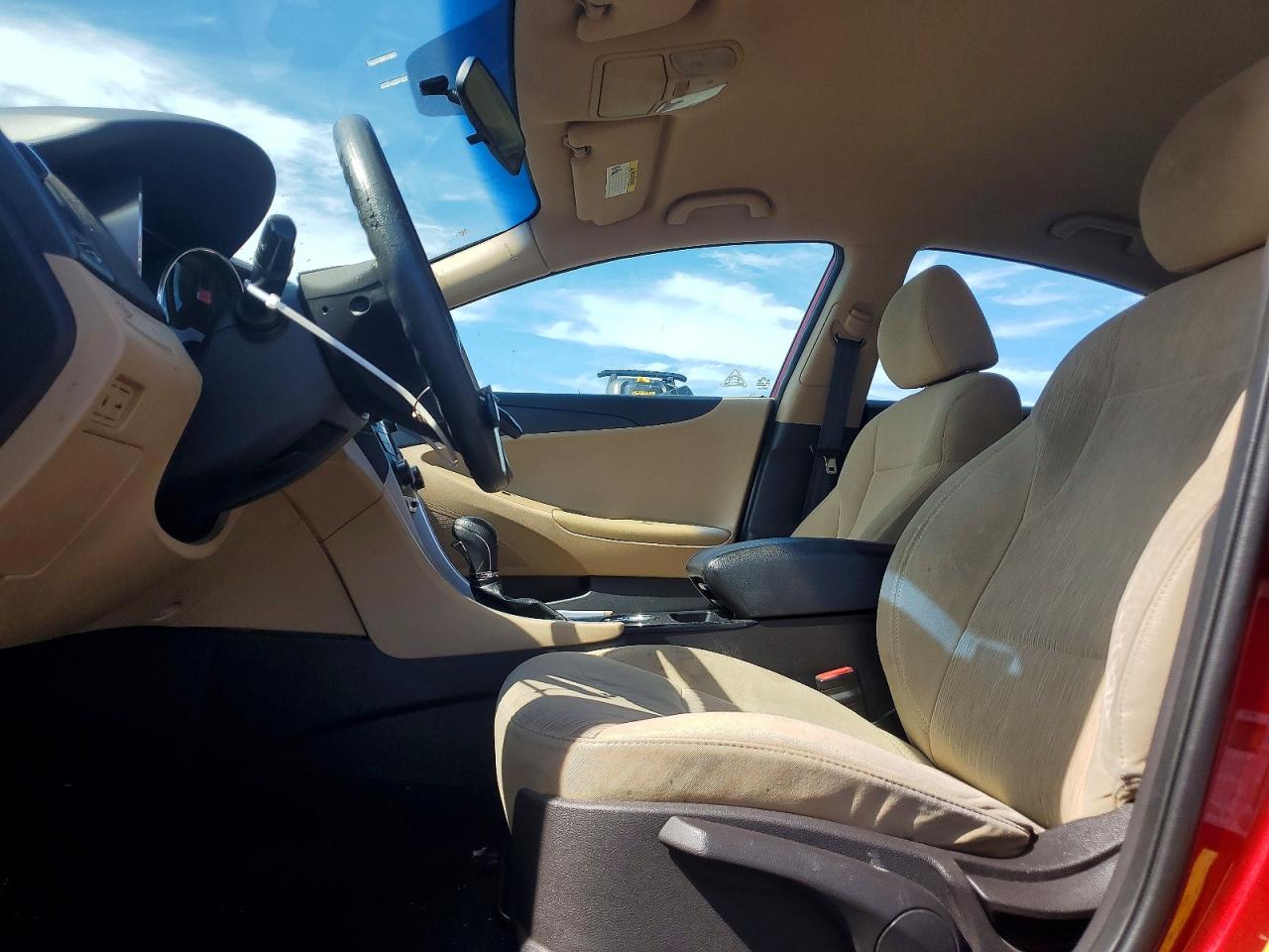 2011 Hyundai Sonata Gls Red vin: 5NPEB4ACXBH089114