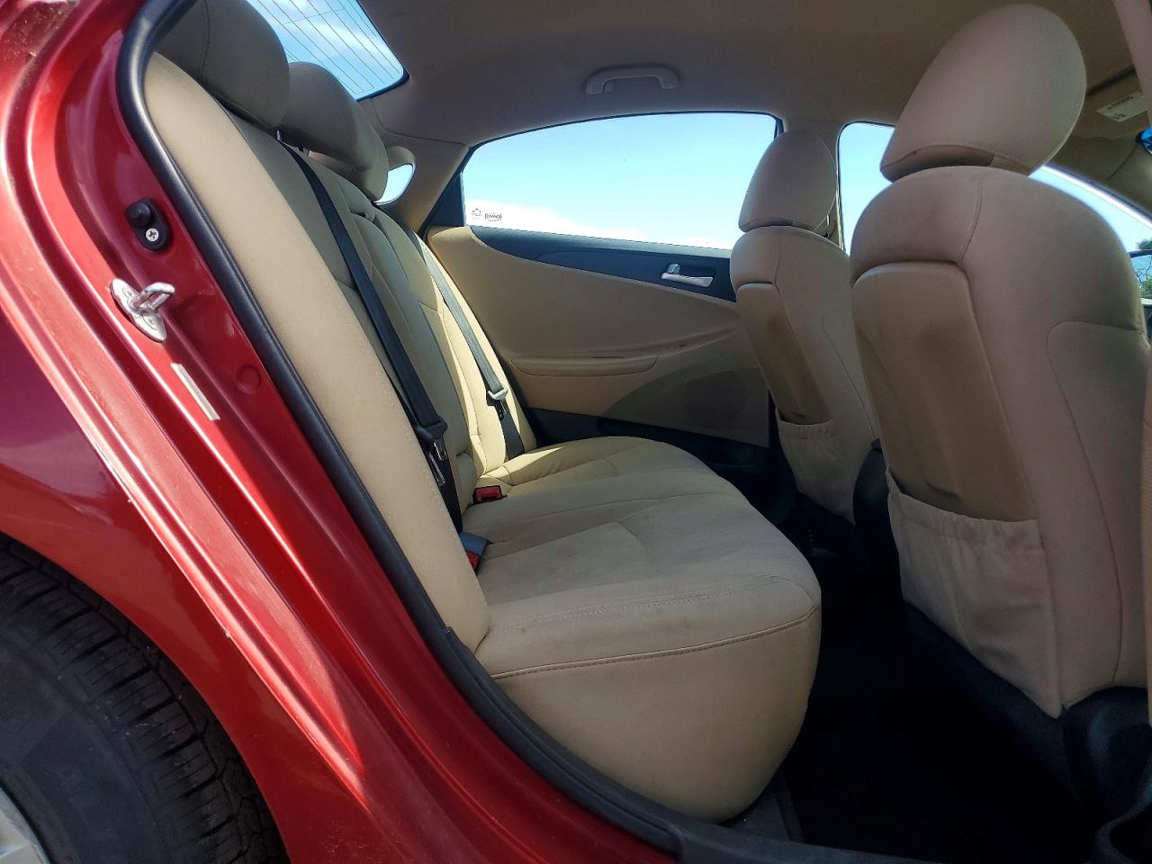 2011 Hyundai Sonata Gls Red vin: 5NPEB4ACXBH089114