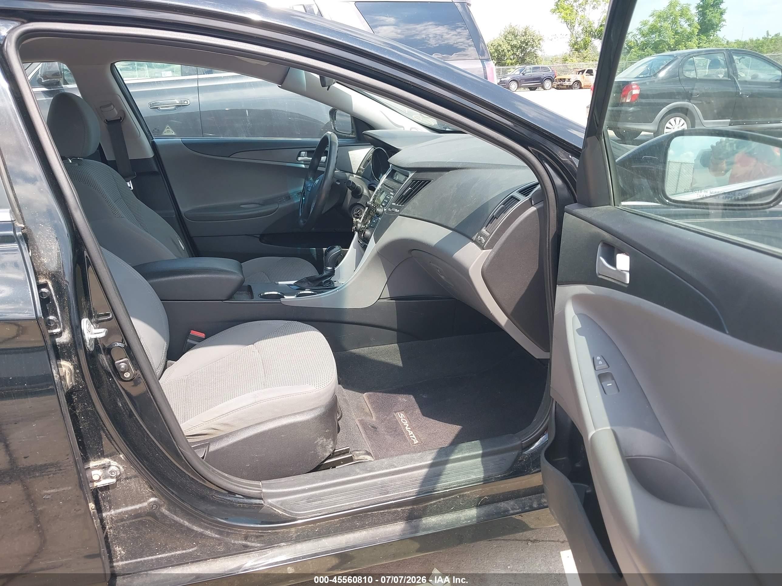 2011 Hyundai Sonata Gls Черный vin: 5NPEB4ACXBH089534