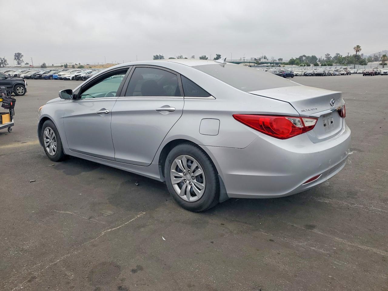 2011 Hyundai Sonata Gls Silver vin: 5NPEB4ACXBH098377