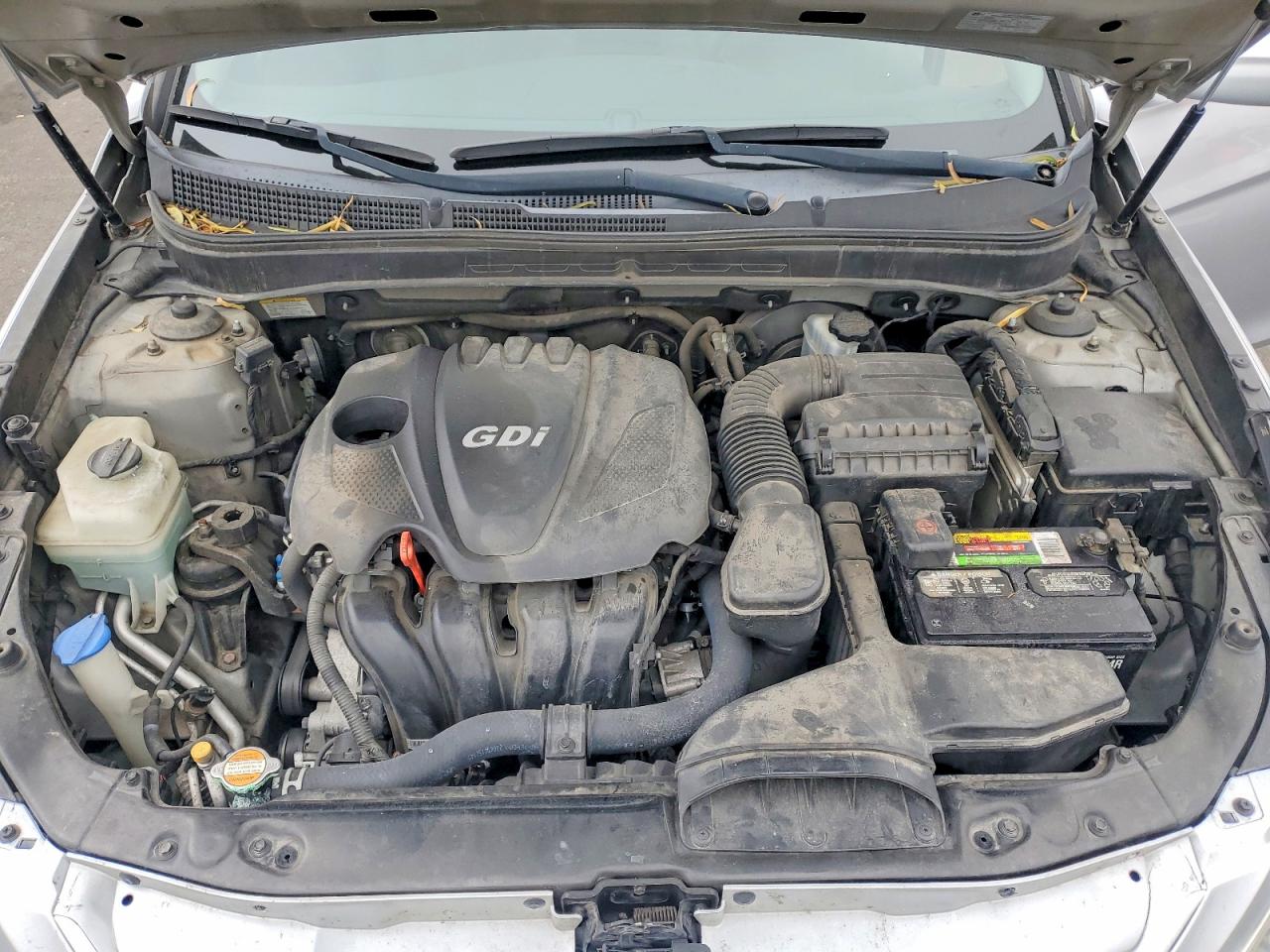2011 Hyundai Sonata Gls Silver vin: 5NPEB4ACXBH098377