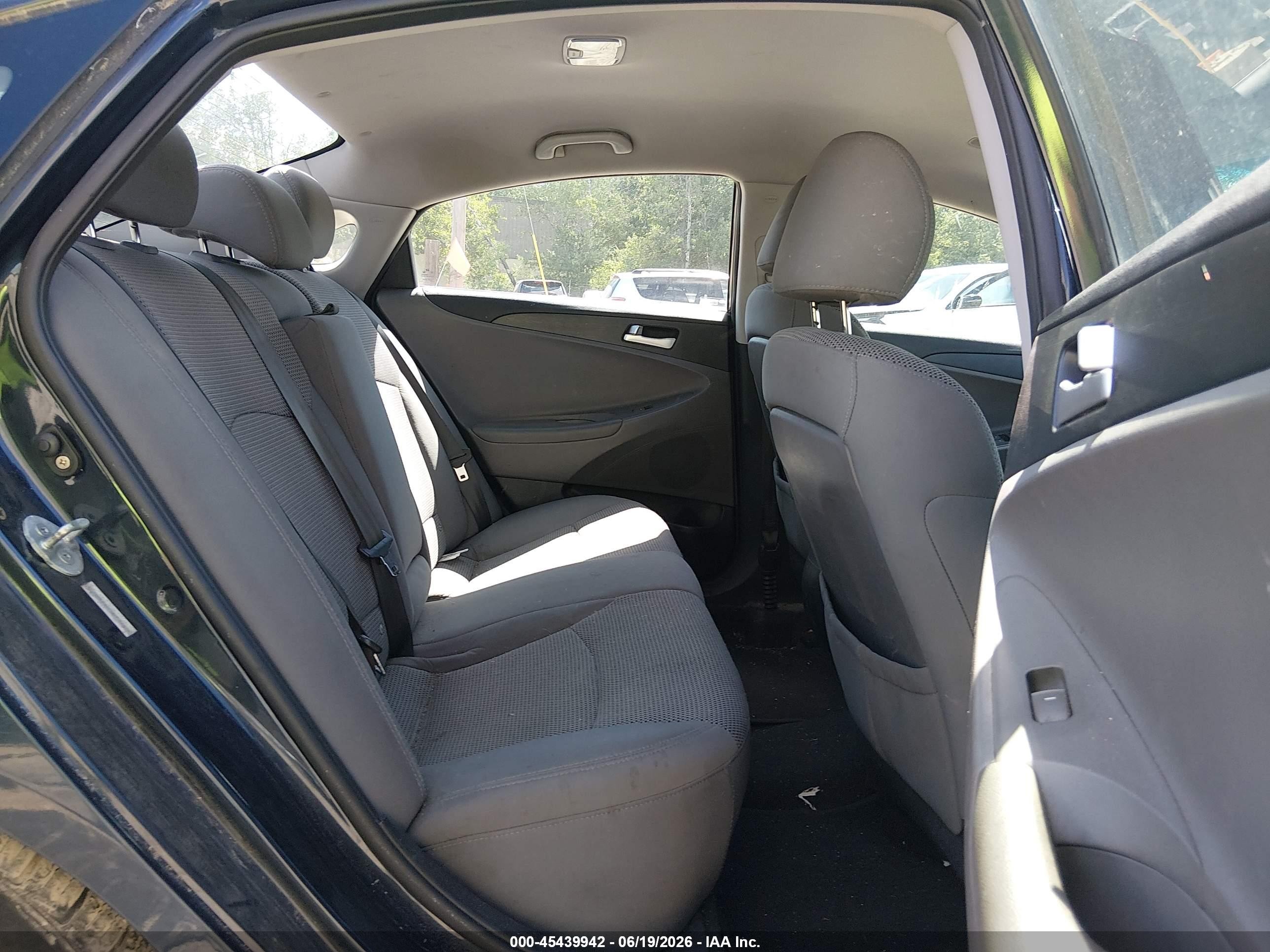2011 Hyundai Sonata Gls Blue vin: 5NPEB4ACXBH100824
