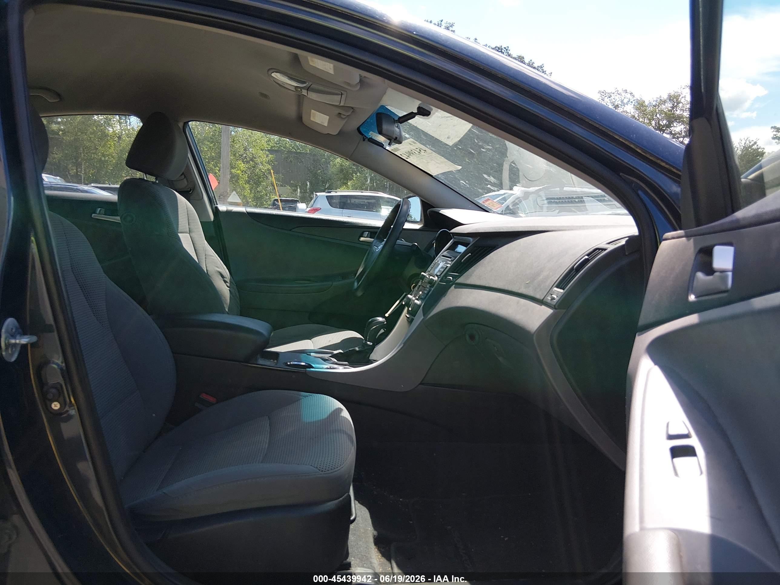 2011 Hyundai Sonata Gls Blue vin: 5NPEB4ACXBH100824