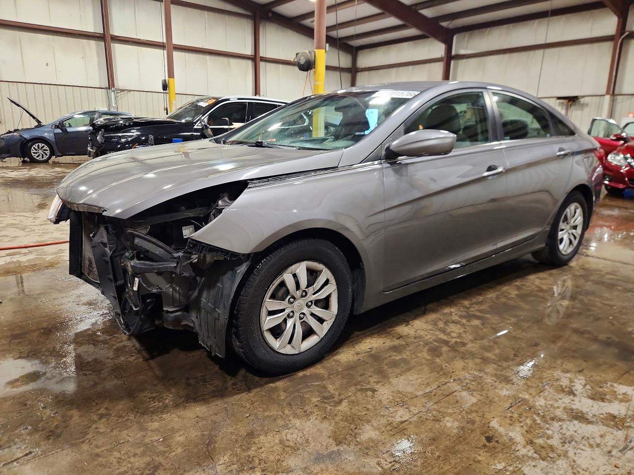 2011 Hyundai Sonata Gls Gray vin: 5NPEB4ACXBH103318