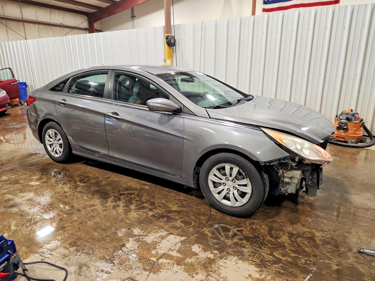 2011 Hyundai Sonata Gls Gray vin: 5NPEB4ACXBH103318
