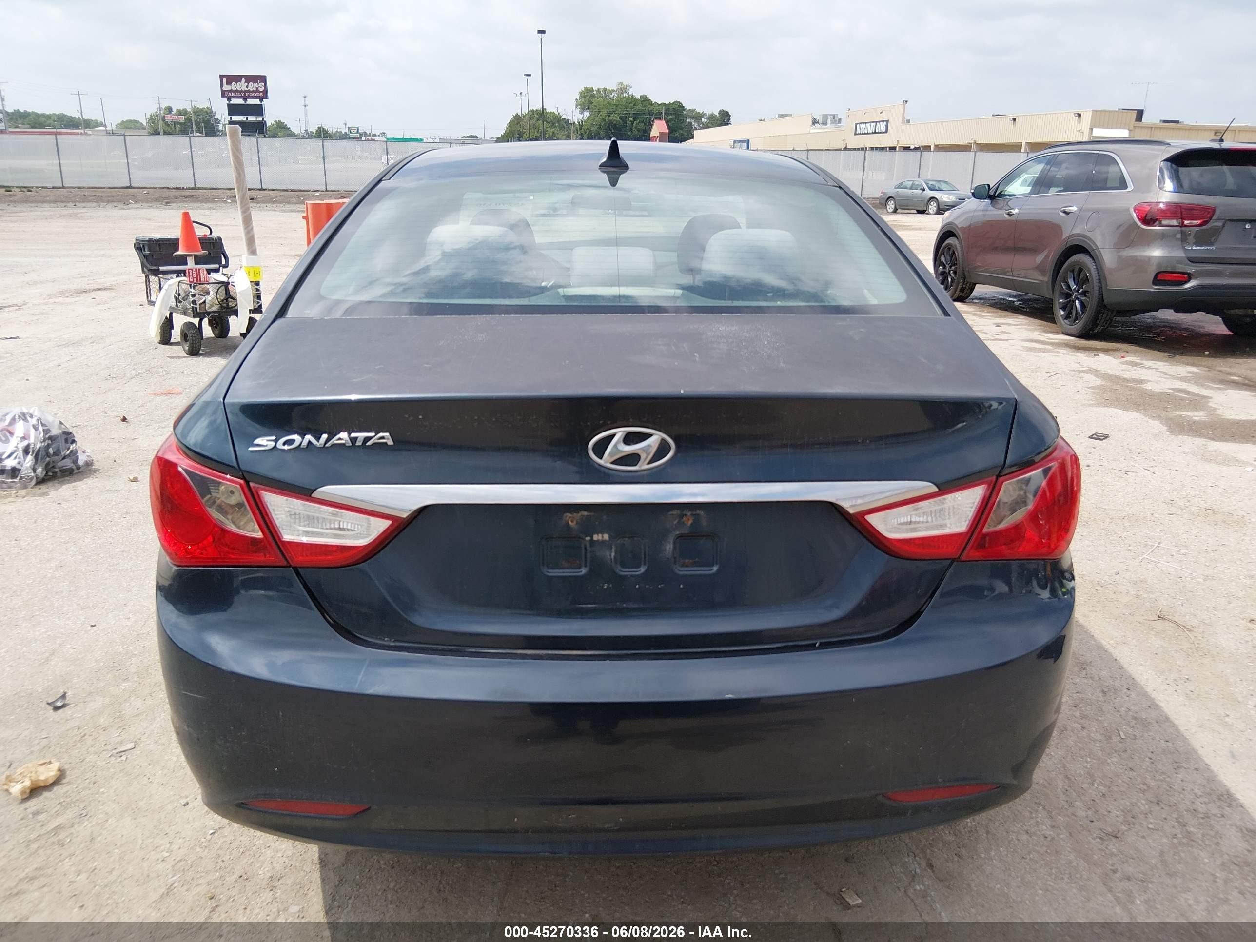 2011 Hyundai Sonata Gls Blue vin: 5NPEB4ACXBH111015