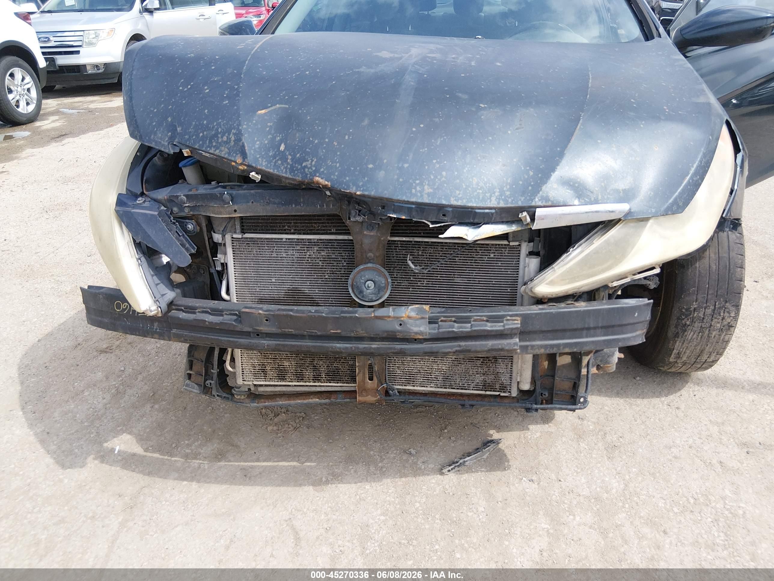 2011 Hyundai Sonata Gls Blue vin: 5NPEB4ACXBH111015