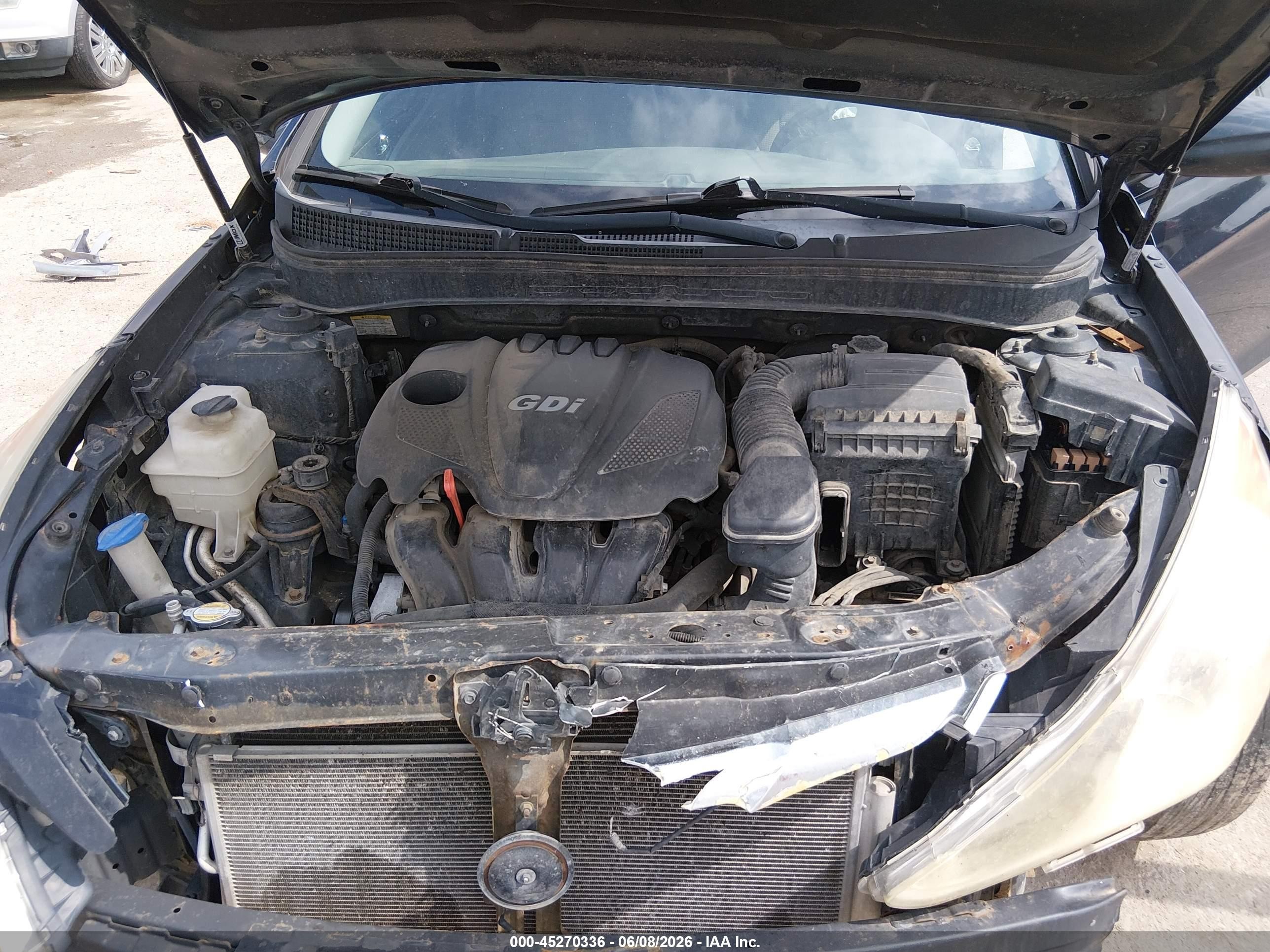2011 Hyundai Sonata Gls Blue vin: 5NPEB4ACXBH111015