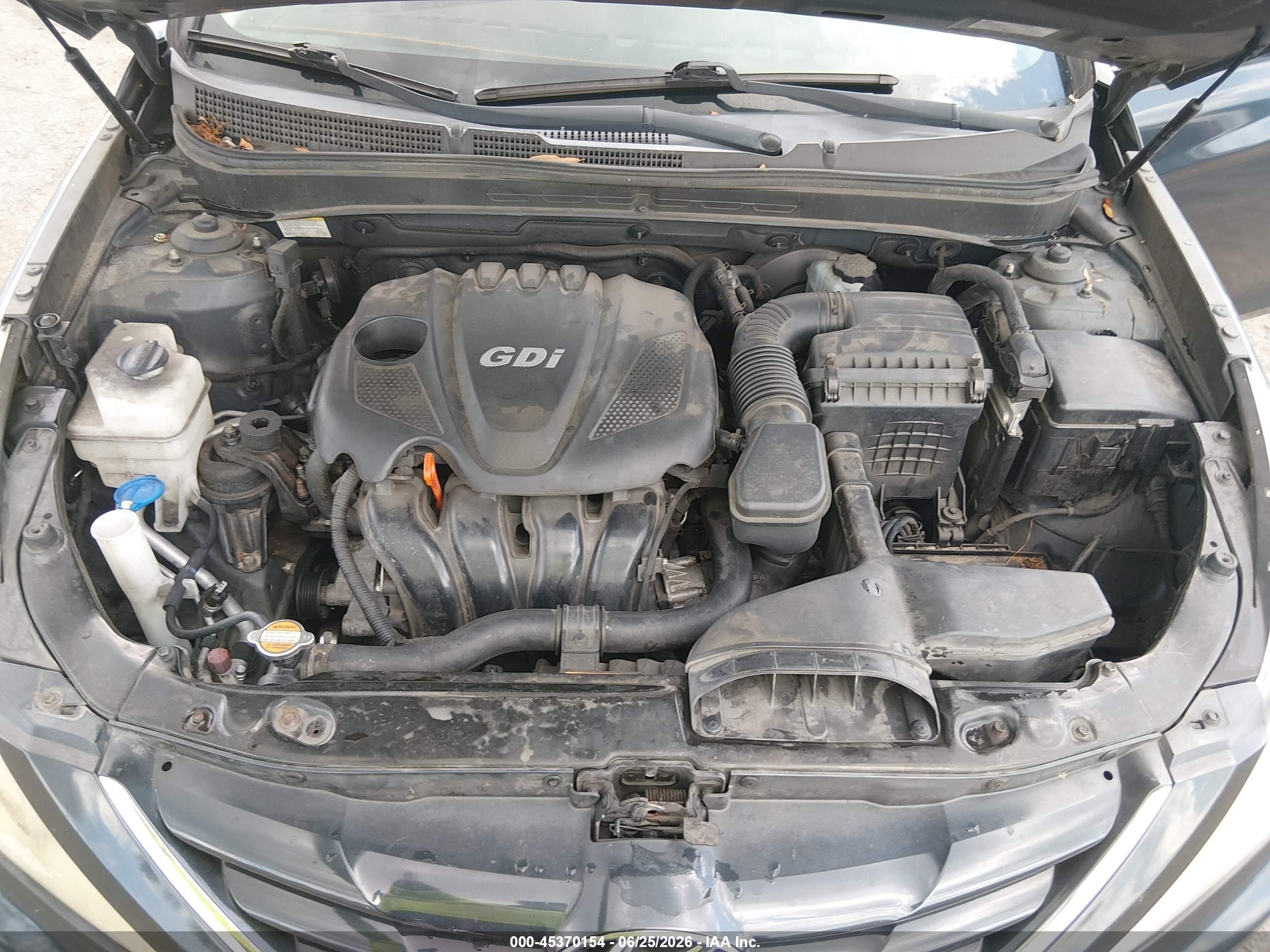 2011 Hyundai Sonata Gls Blue vin: 5NPEB4ACXBH114643