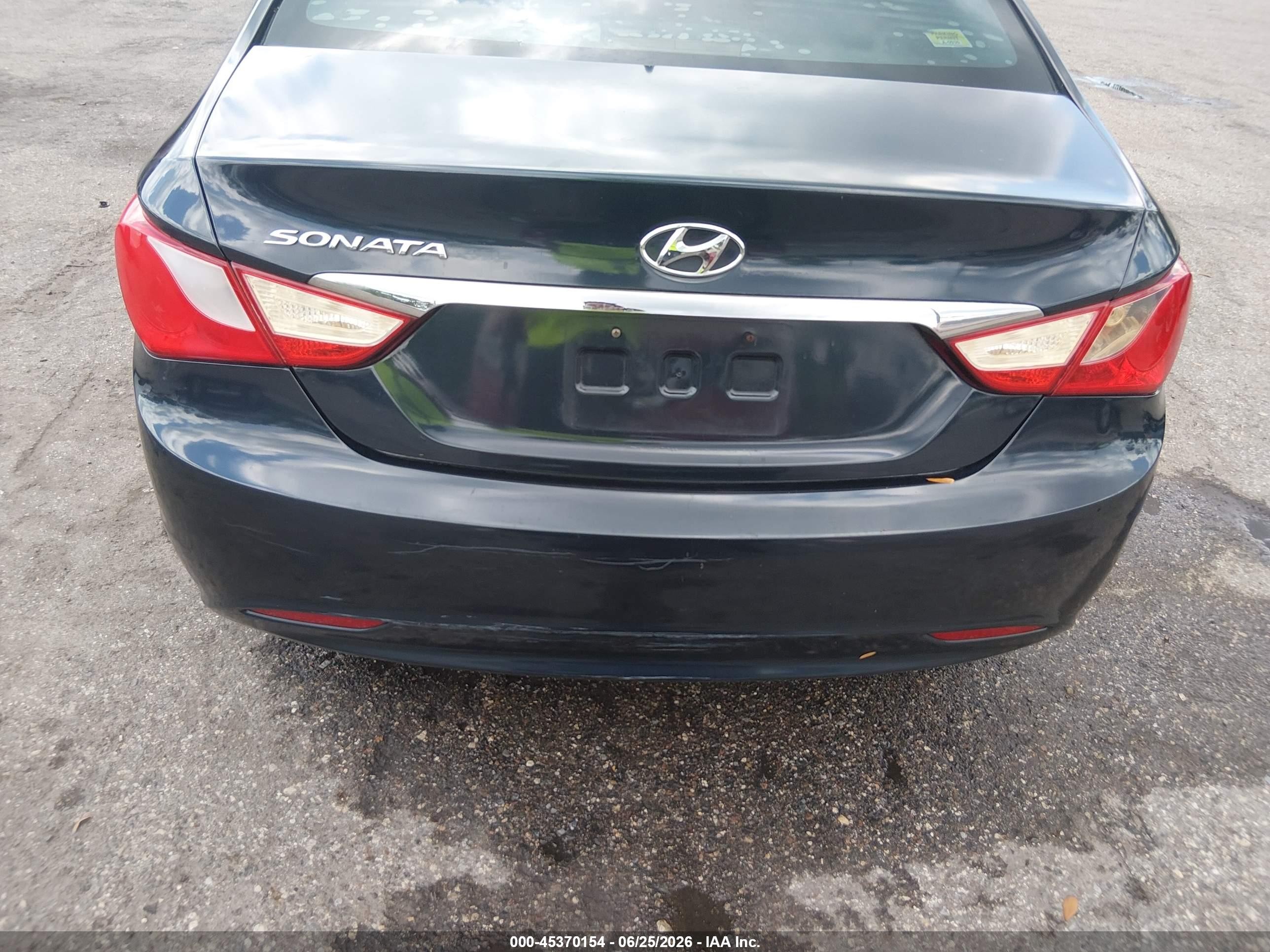2011 Hyundai Sonata Gls Blue vin: 5NPEB4ACXBH114643